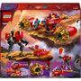 Voir la diapositive 3 : LEGO Ninjago 71830 - La moto tempête de robot de Kai