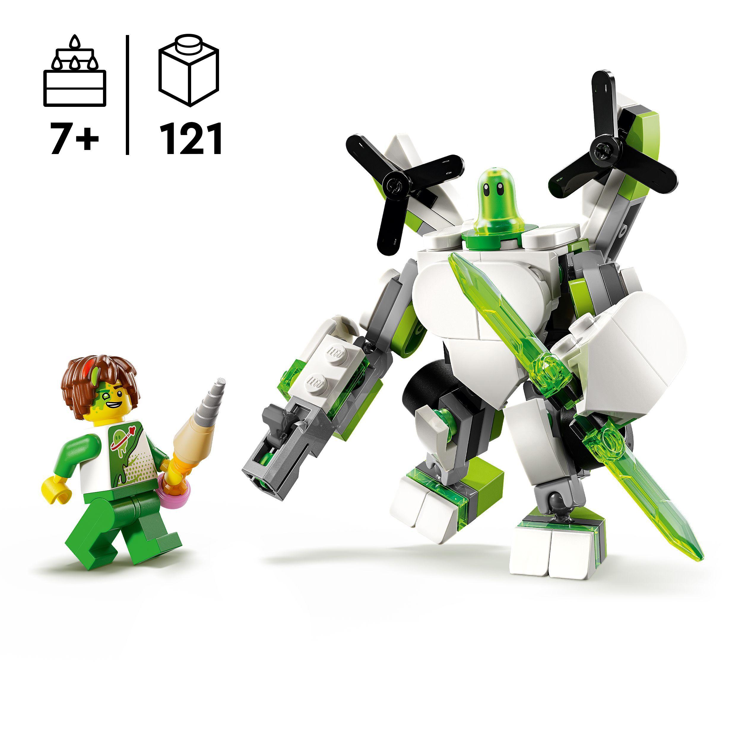 Voir la diapositive 3 : LEGO DREAMZzz 71487 - Aventure de Z-Blob : Robots de véhicules