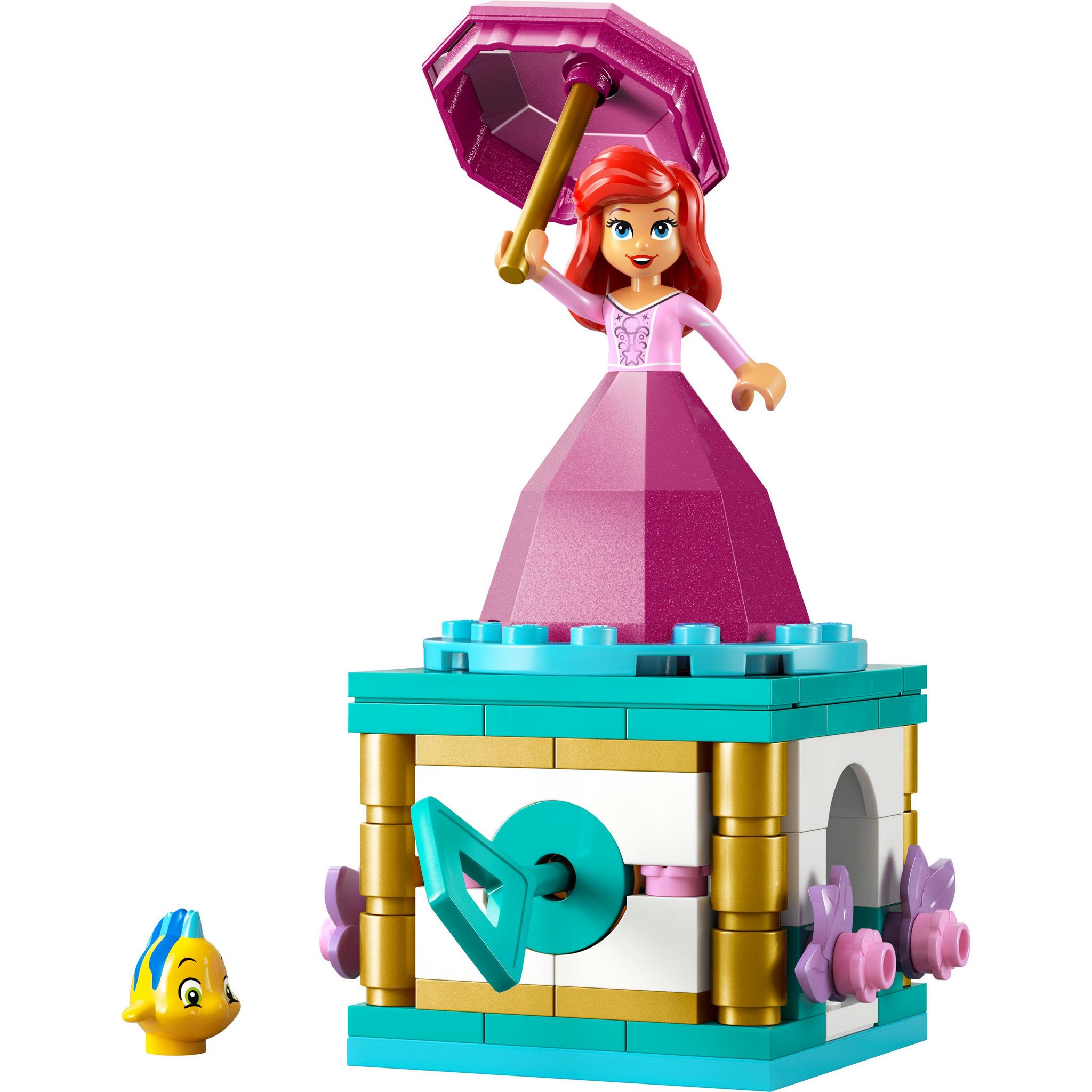 Voir la diapositive 2 : LEGO Disney 43259 - Ariel Tournoyante