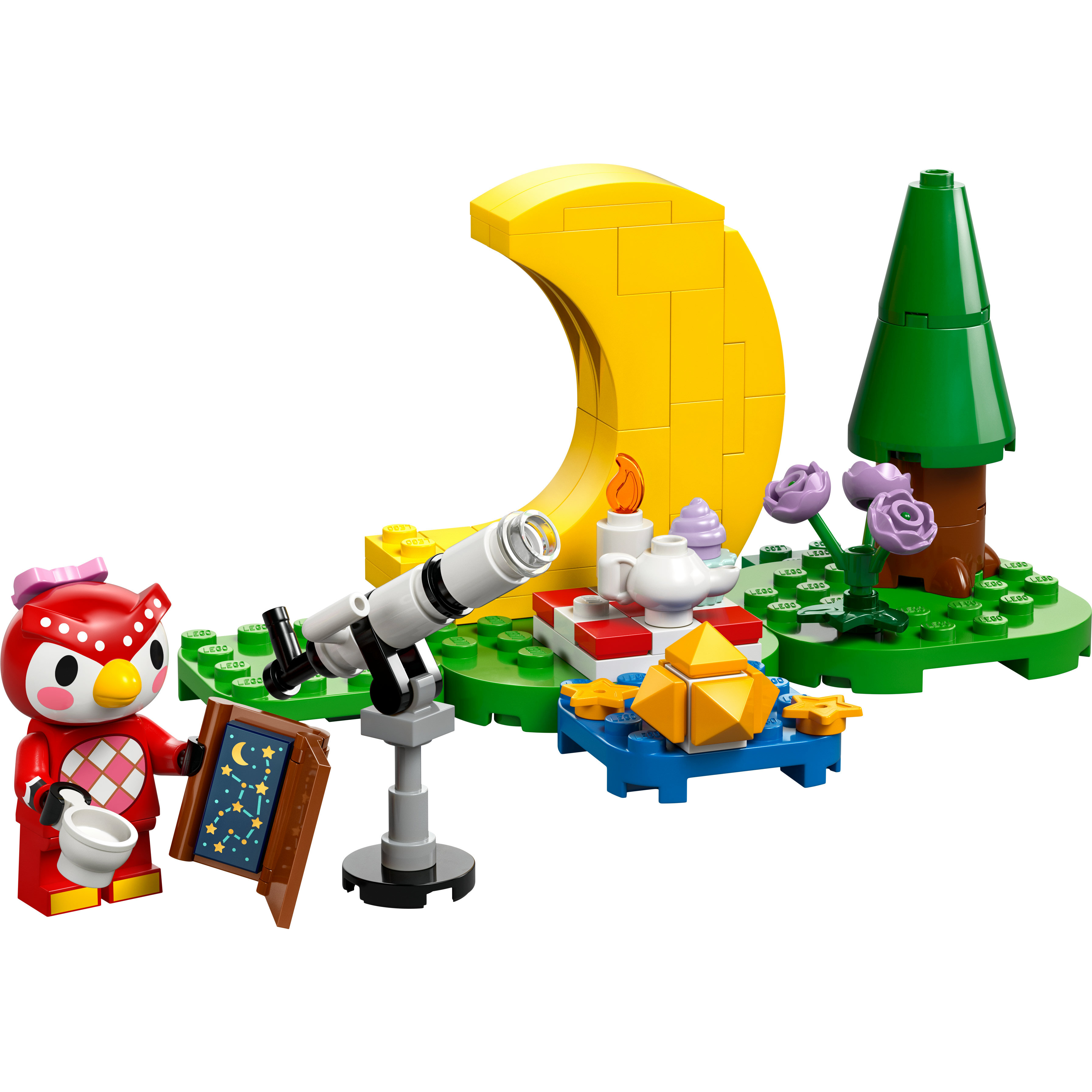 Voir la diapositive 2 : LEGO Animal Crossing 77053 - Observation des étoiles avec Céleste