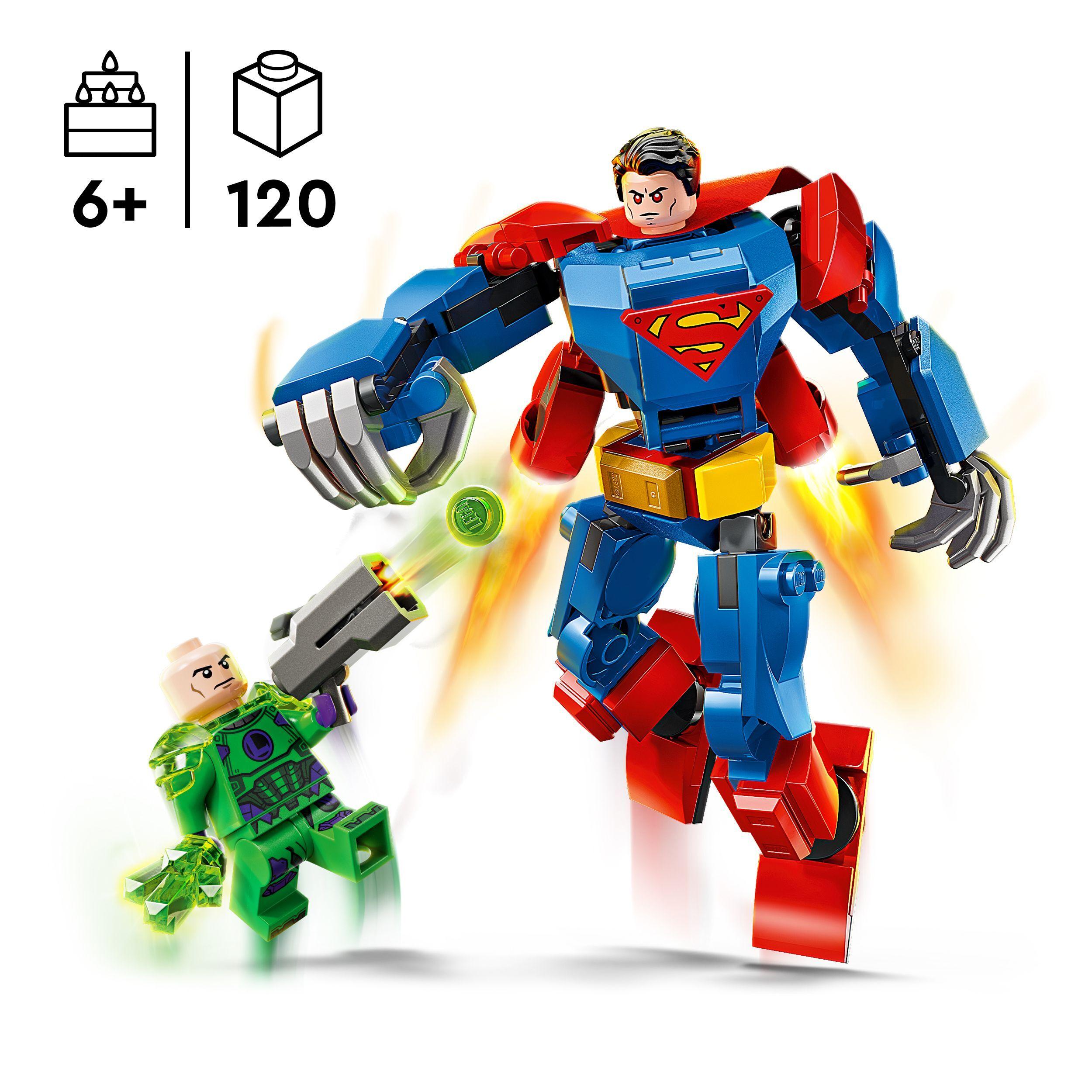 Voir la diapositive 3 : LEGO DC Comics 76302 - Le robot de Superman contre Lex Luthor