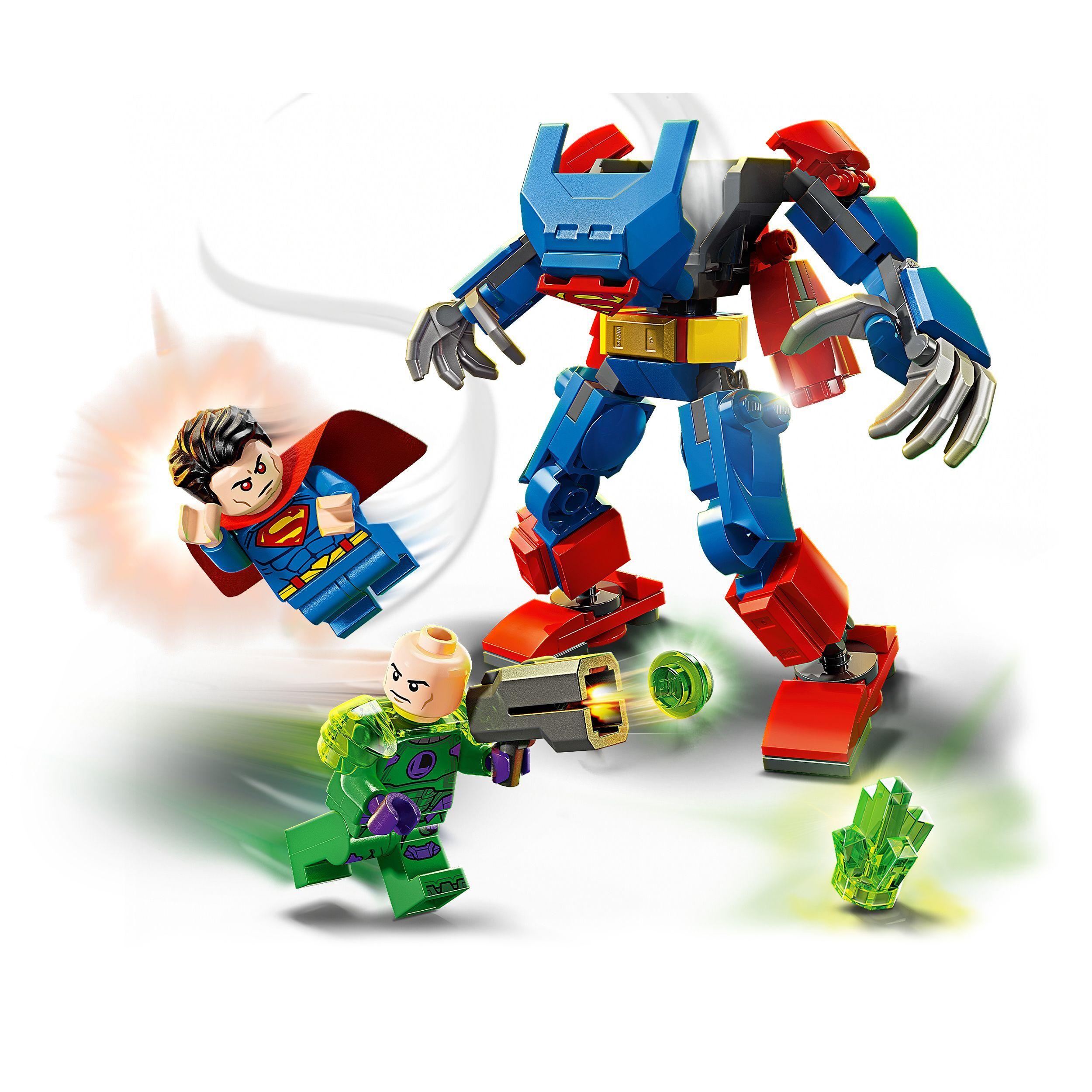 Voir la diapositive 4 : LEGO DC Comics 76302 - Le robot de Superman contre Lex Luthor