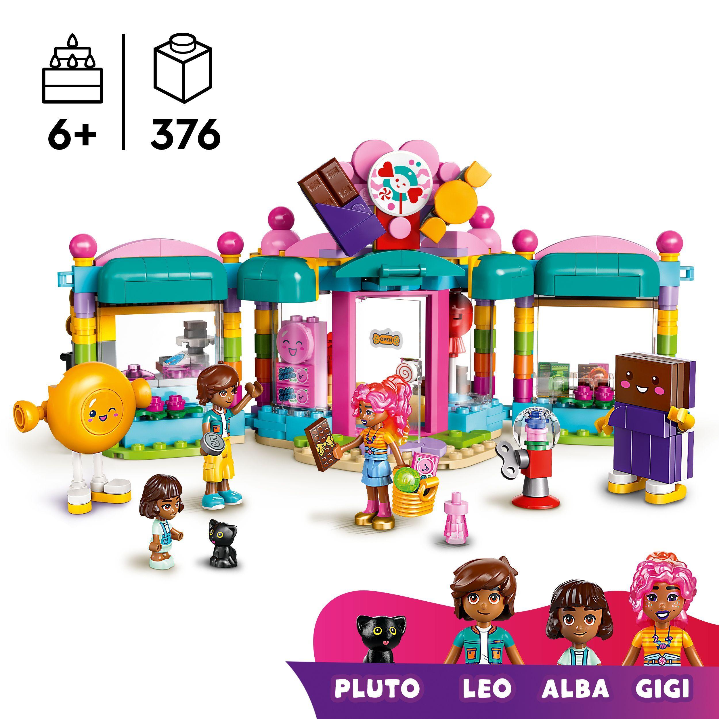 Voir la diapositive 3 : LEGO LEGO Friends 42649 La Confiserie de Heartlake City - Jouet Fille ou Garçon 6 ans - Chat