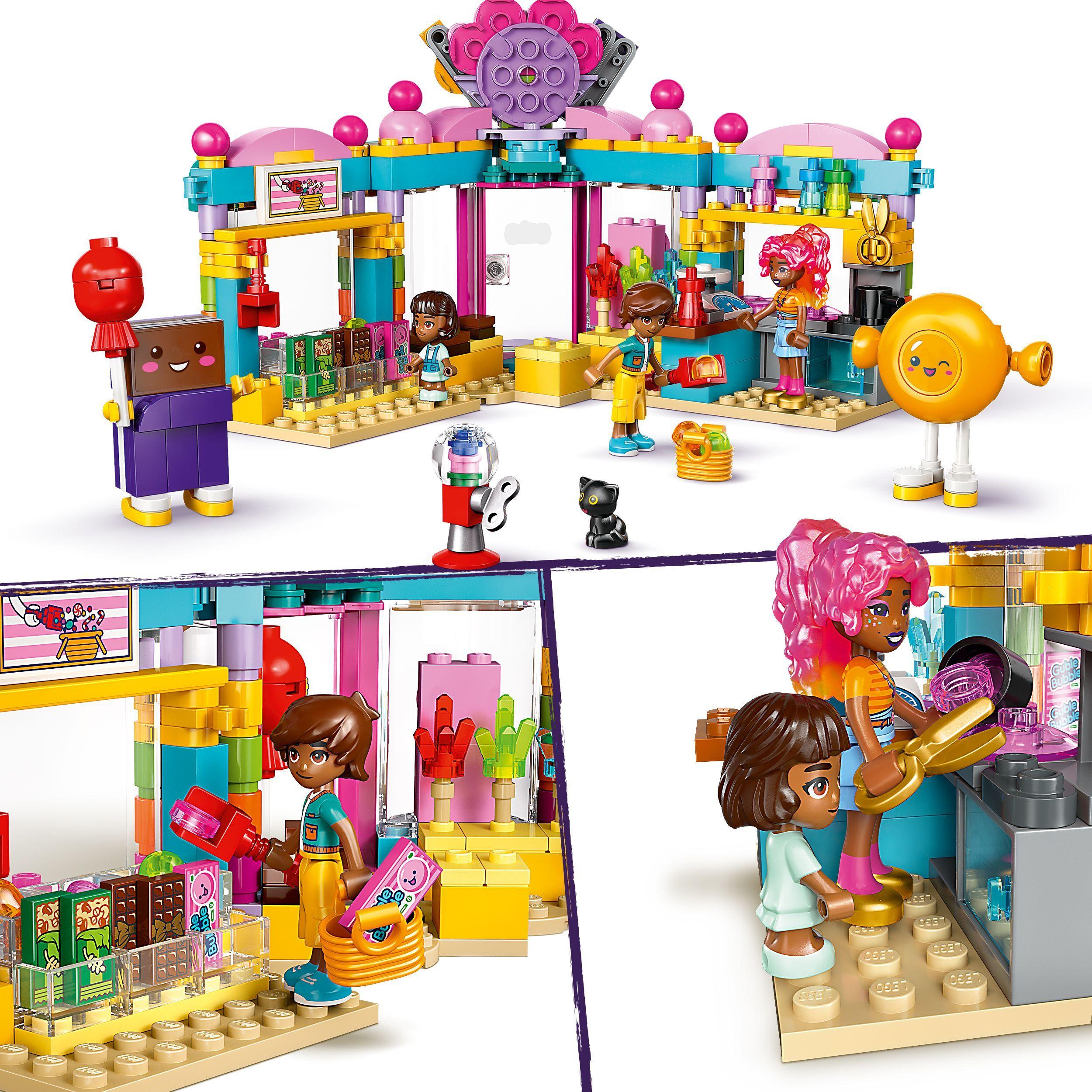 Voir la diapositive 4 : LEGO LEGO Friends 42649 La Confiserie de Heartlake City - Jouet Fille ou Garçon 6 ans - Chat