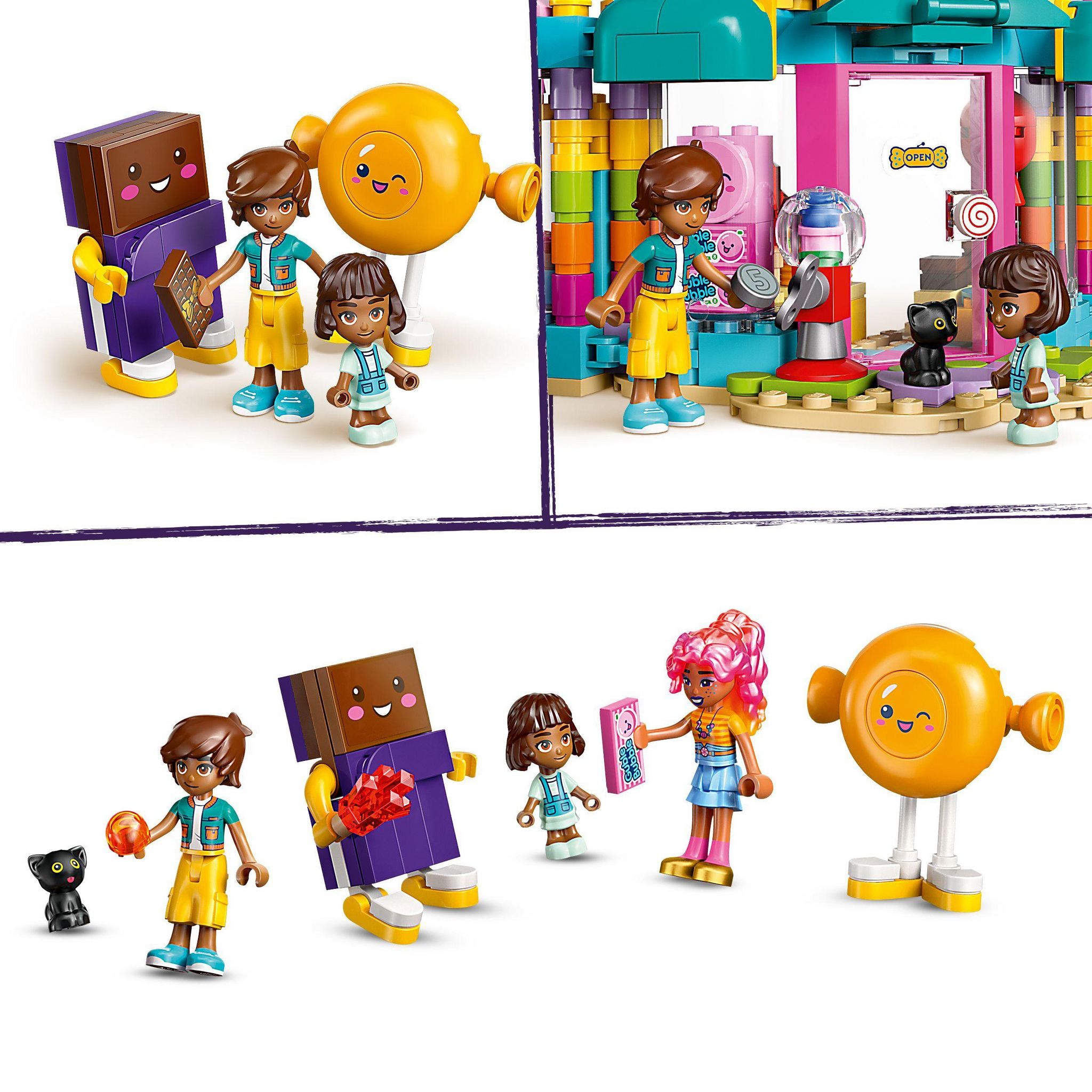 Voir la diapositive 5 : LEGO Friends 42649 - La confiserie d('HeartLake City
