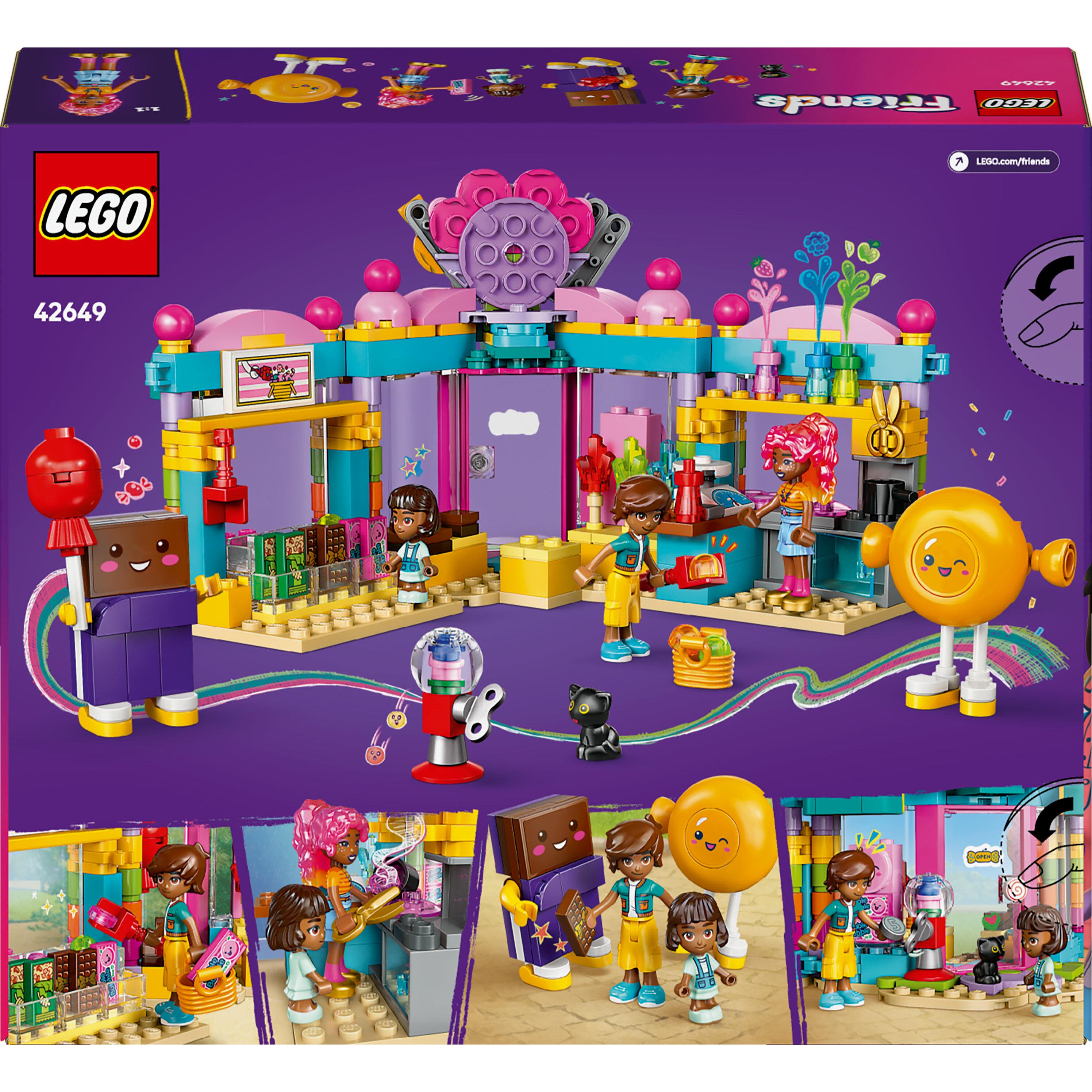Voir la diapositive 8 : LEGO LEGO Friends 42649 La Confiserie de Heartlake City - Jouet Fille ou Garçon 6 ans - Chat