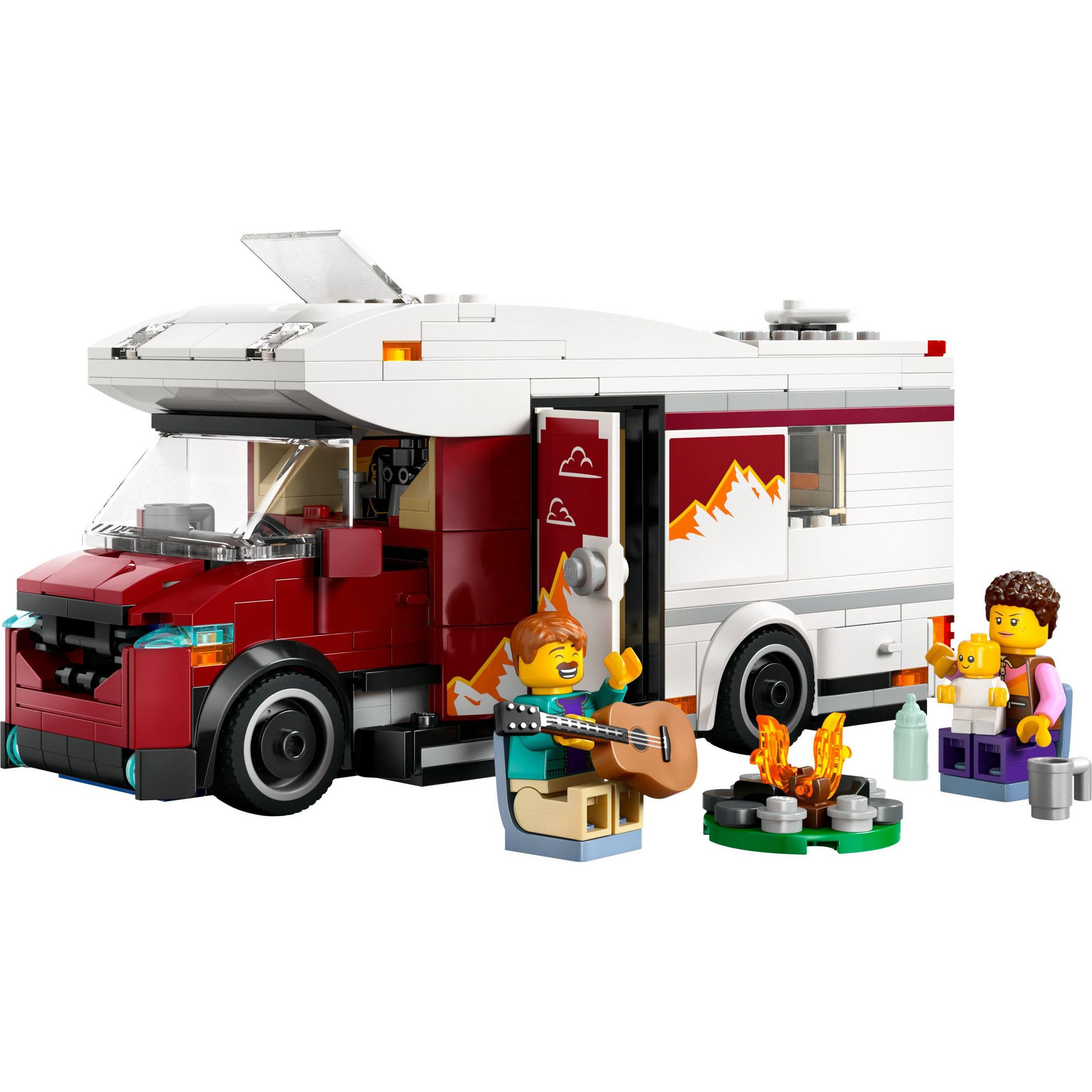 Voir la diapositive 2 : LEGO City 60454 - La camping-Car d'aventures