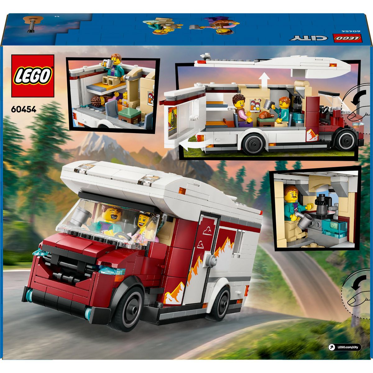 LEGO City 60454 - La camping-Car d'aventures