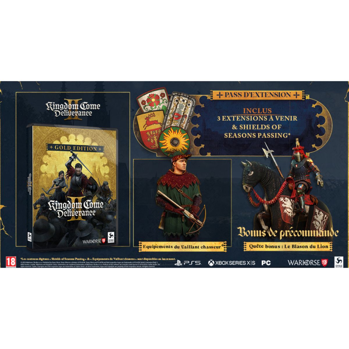 Kingdom Come : Deliverance II - Gold Edition PS5