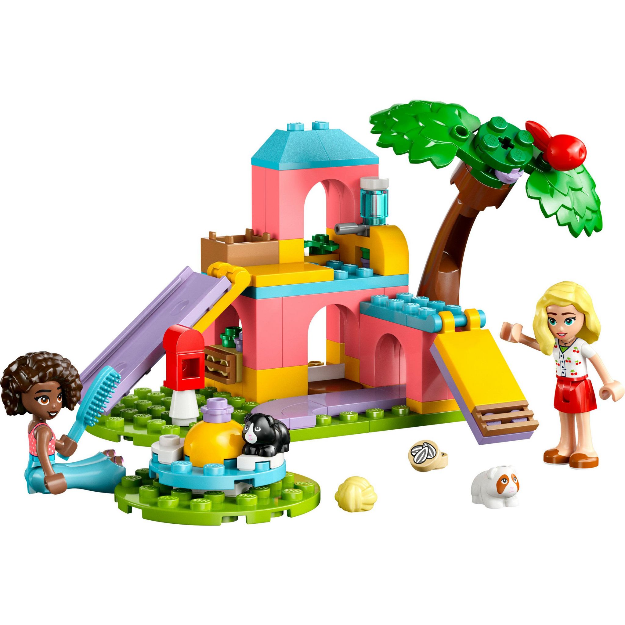 Voir la diapositive 2 : LEGO Friends 42640 - L'Aire de jeux des cochons d'Inde