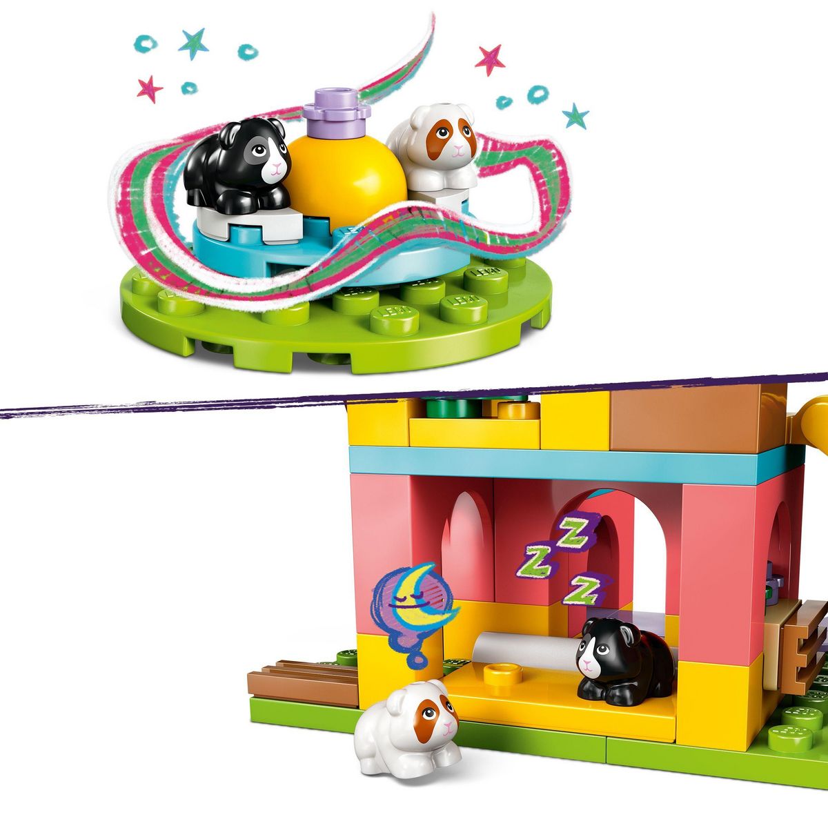LEGO Friends 42640 - L'Aire de jeux des cochons d'Inde