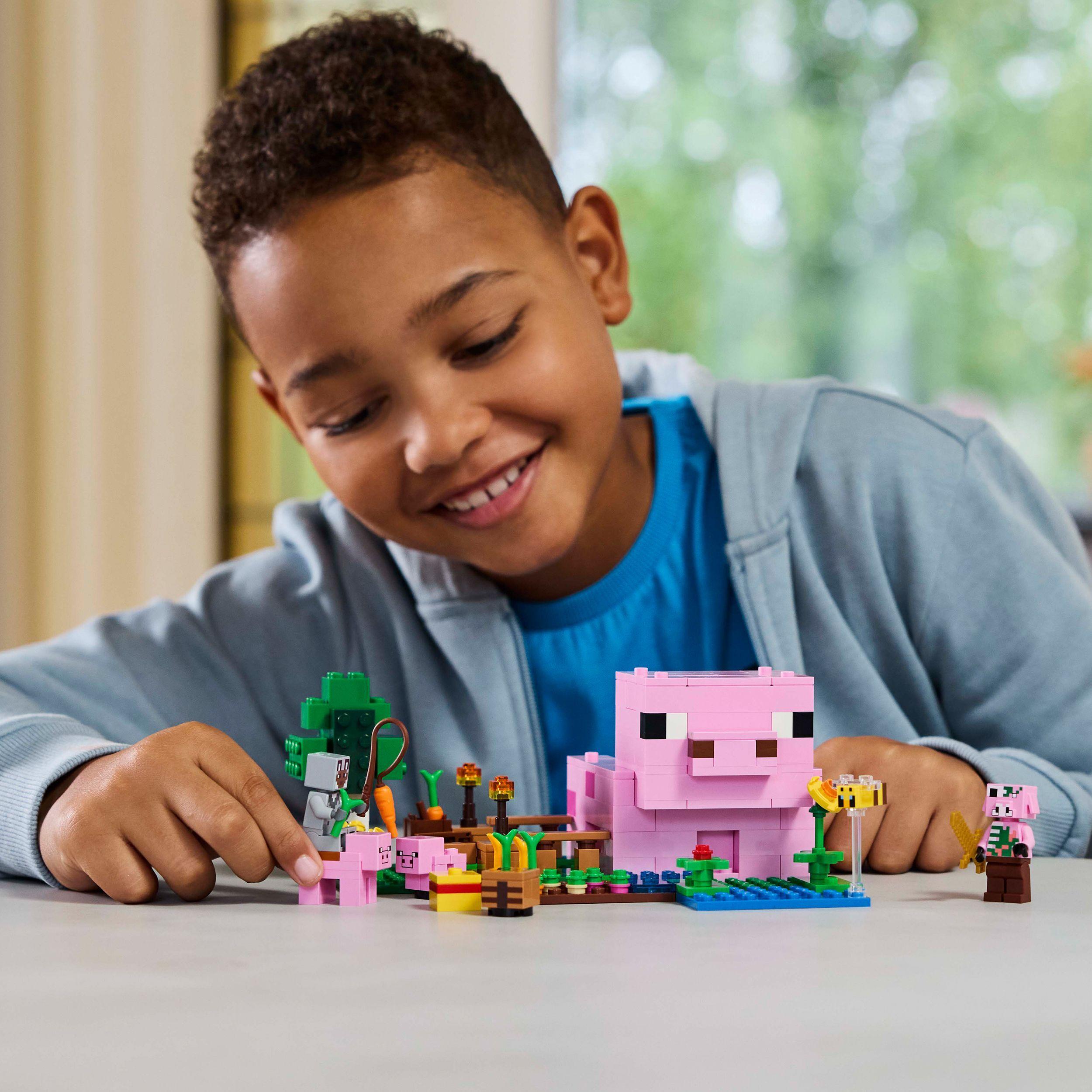 Voir la diapositive 6 : LEGO LEGO Minecraft 21268 La Maison de Porcelet - Jeu de Construction dès 7 ans