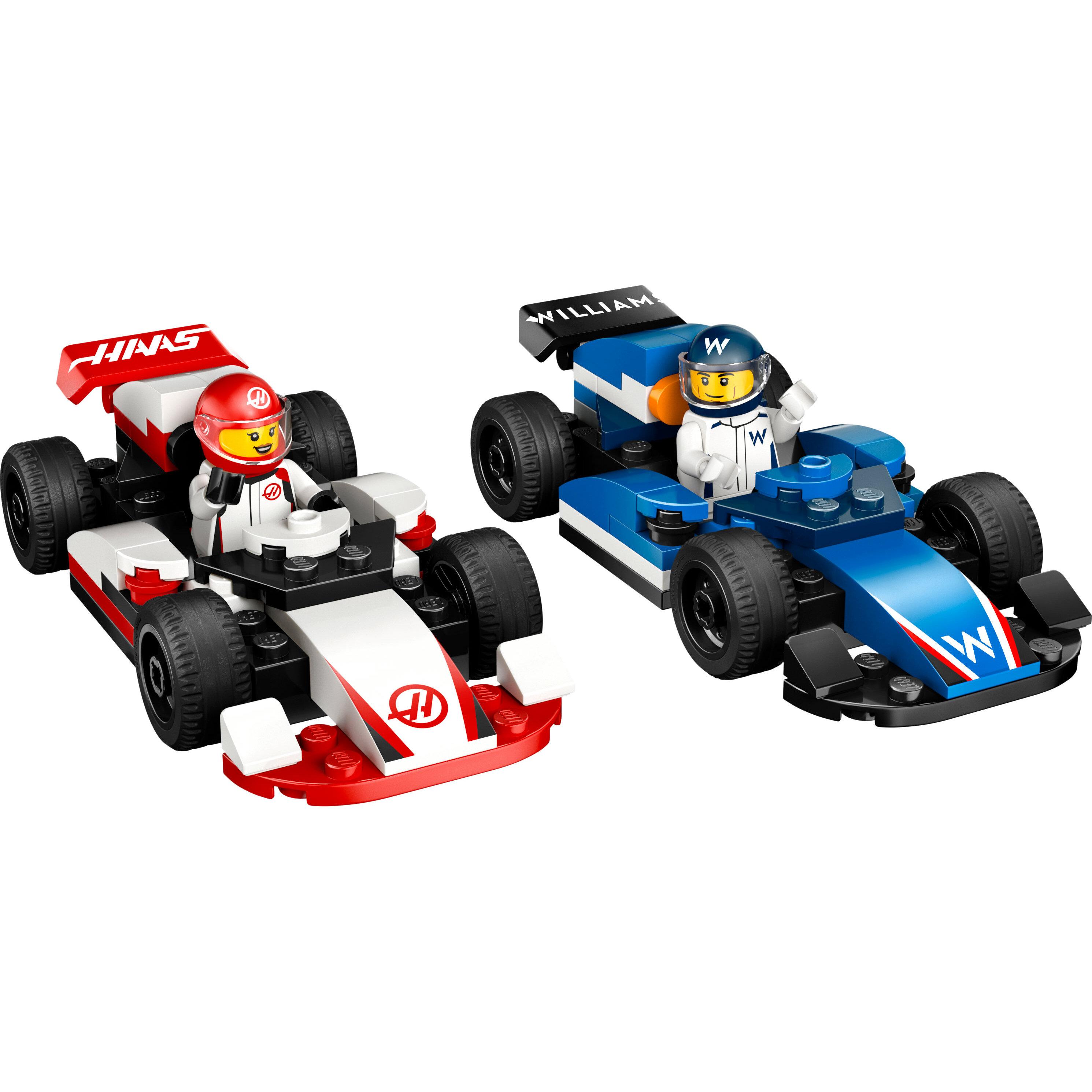Voir la diapositive 2 : LEGO LEGO City 60464 Voitures de course de F1 Williams Racing et Haas F1 - Jouet dès 4 ans