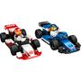Voir la diapositive 2 : LEGO City 60464 - Voitures de course de F1 Williams Racing et Haas F1