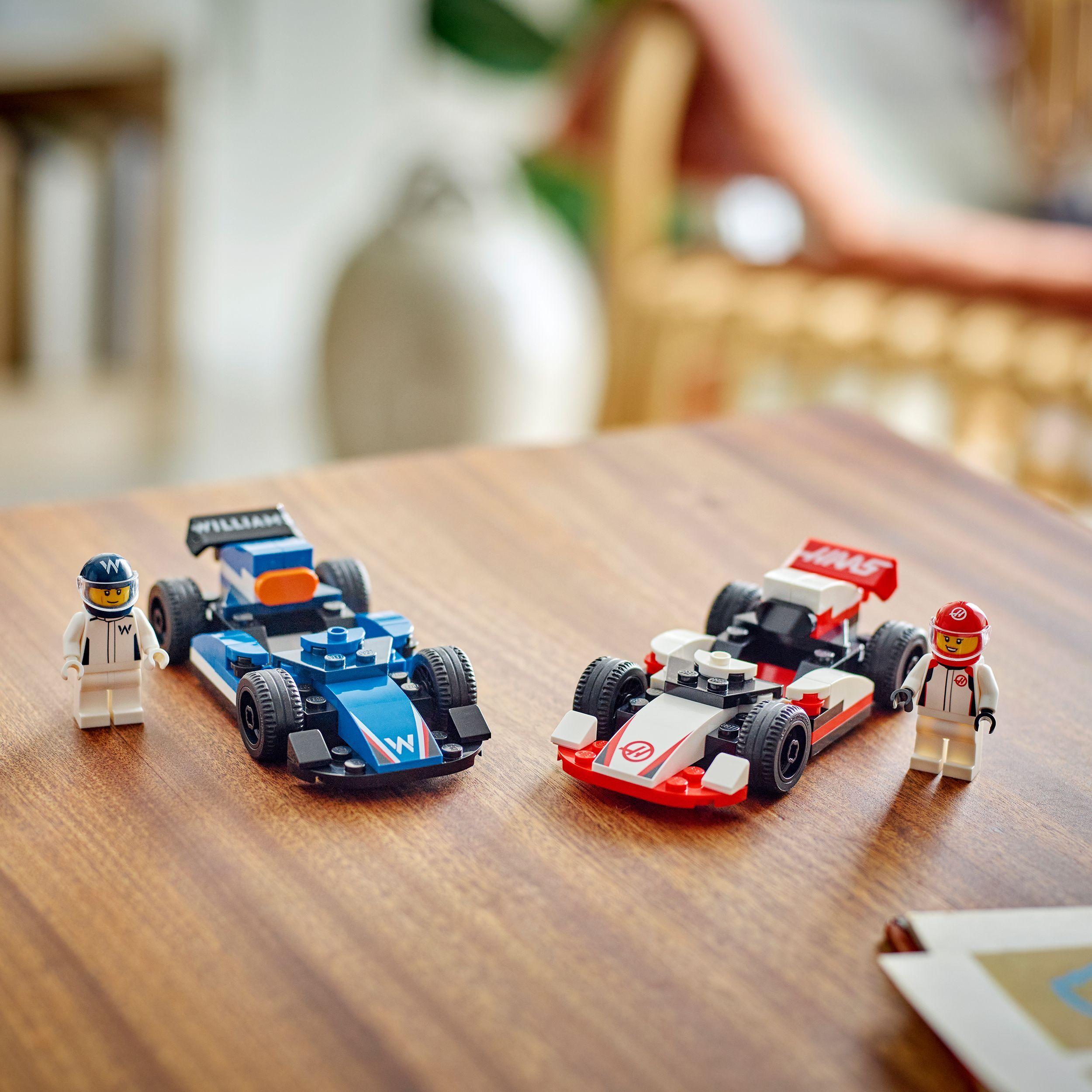 Voir la diapositive 6 : LEGO LEGO City 60464 Voitures de course de F1 Williams Racing et Haas F1 - Jouet dès 4 ans