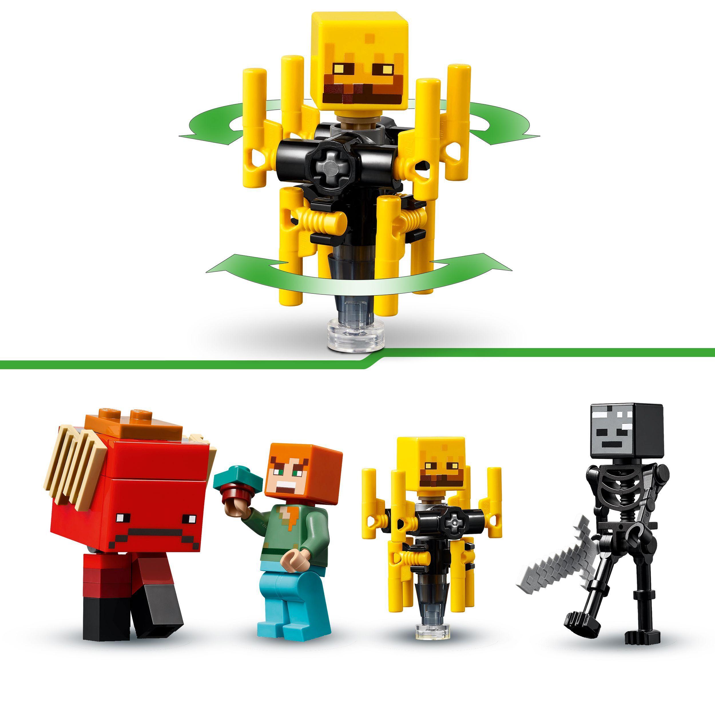 Voir la diapositive 5 : LEGO LEGO Minecraft 21266 La bataille de la lave du Nether - Jouet pour fans de jeux vidéo