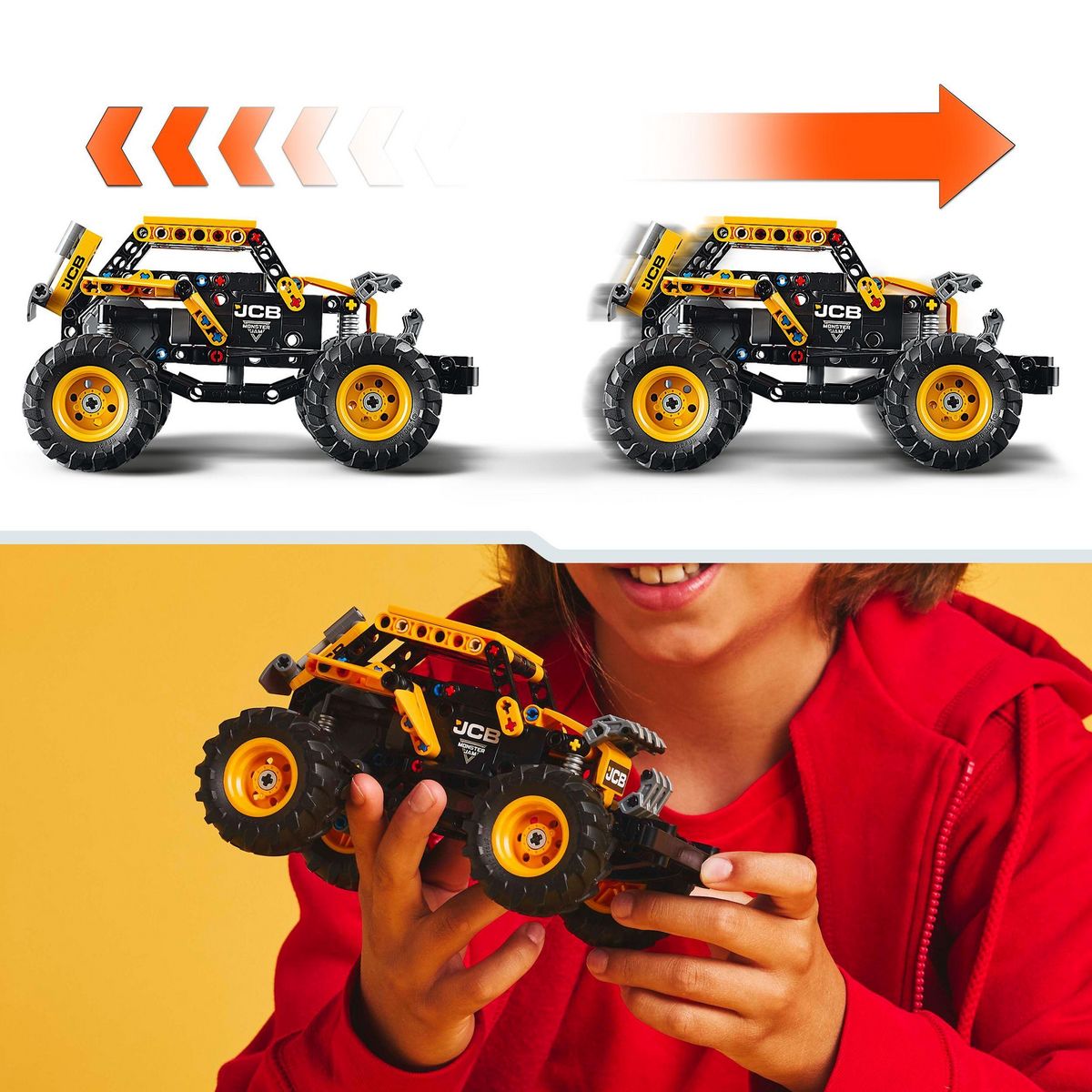 LEGO Technic 42199 - Monster Jam Digatron à Rétrofriction