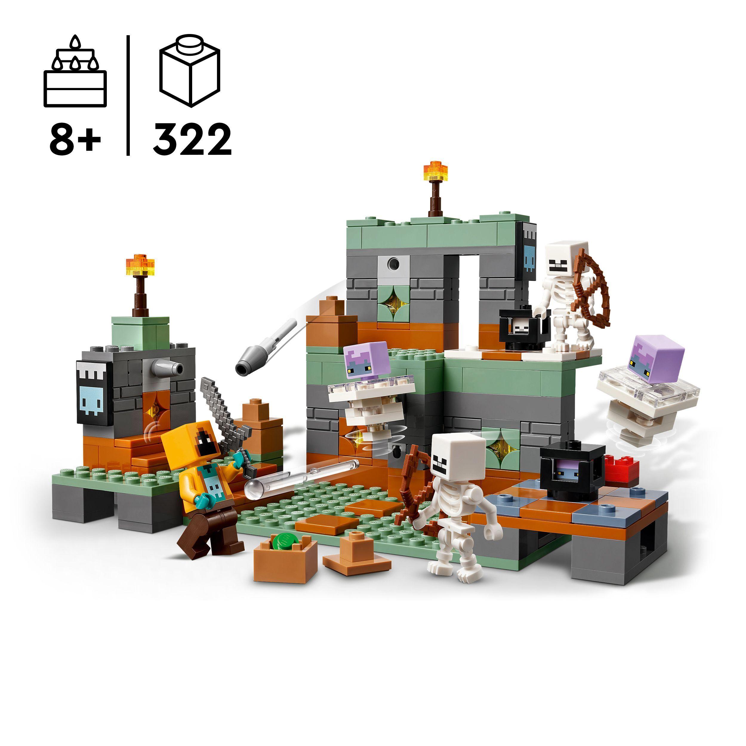 Voir la diapositive 4 : LEGO Minecraft 21271 - La chambre des épreuves