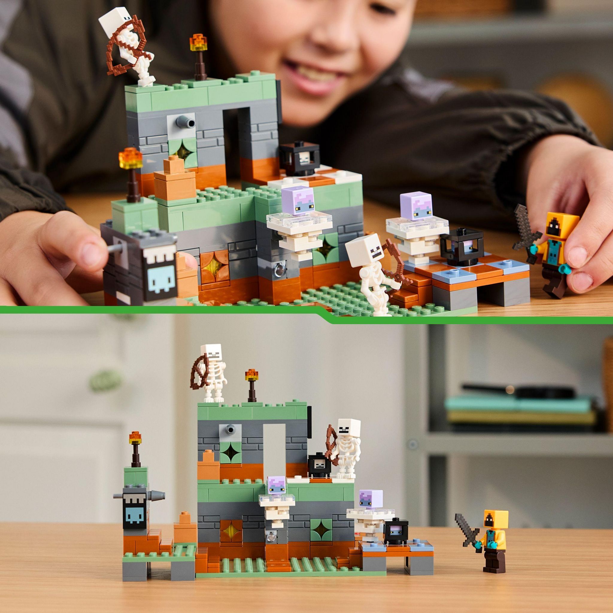 Voir la diapositive 8 : LEGO Minecraft 21271 - Le Chambre des épreuves