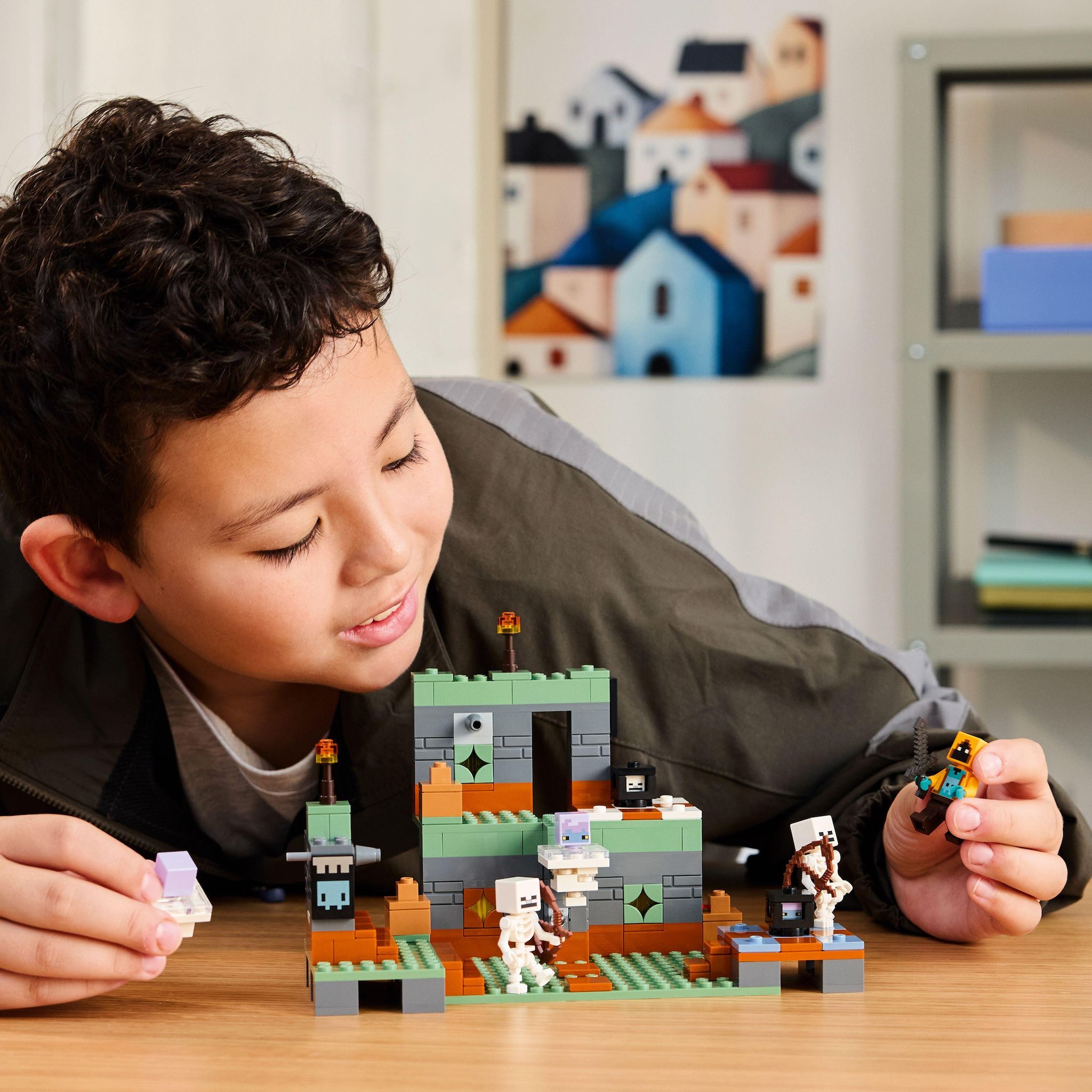 Voir la diapositive 3 : LEGO Minecraft 21271 - Le Chambre des épreuves