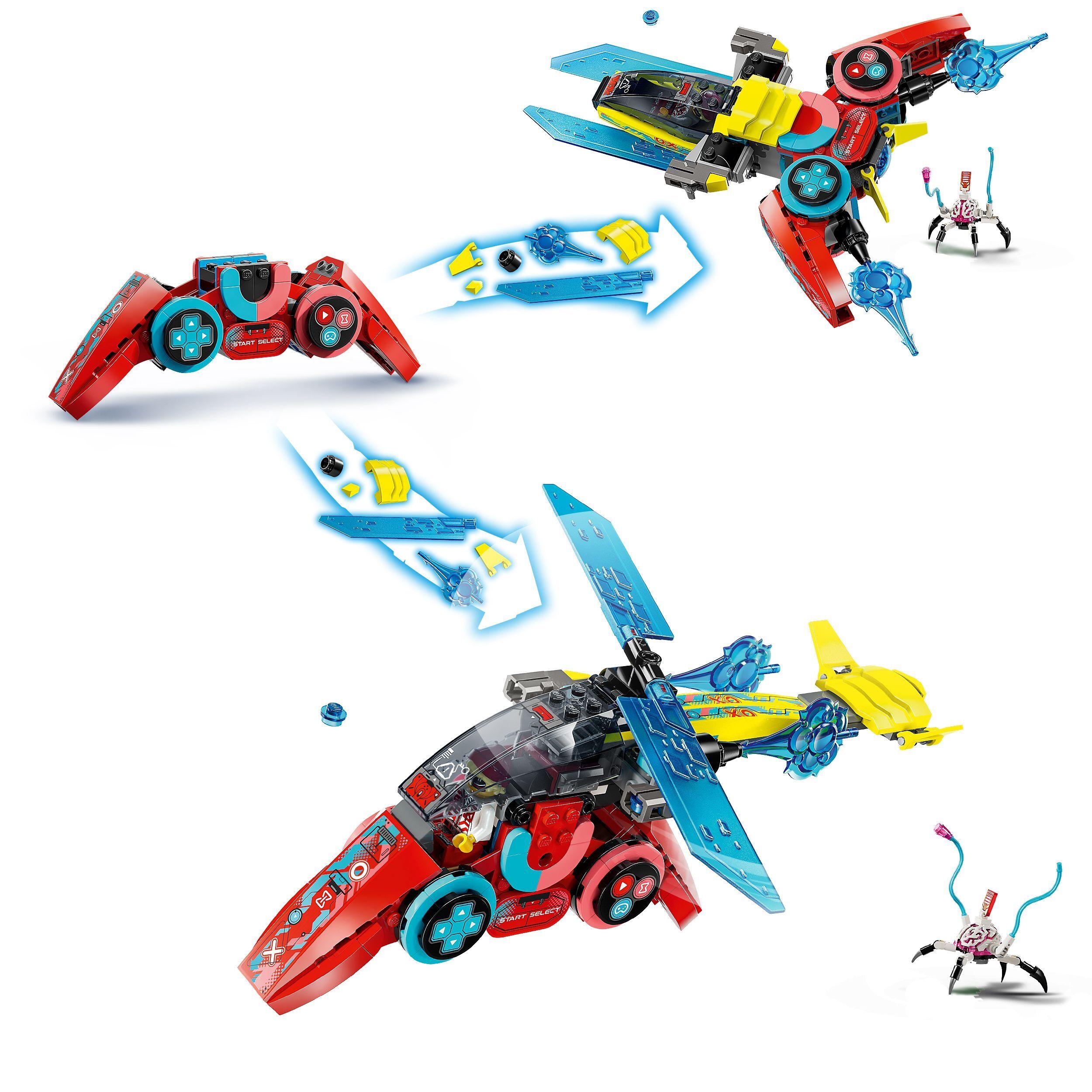 Voir la diapositive 4 : LEGO DREAMZzz 71489 - L'avion de la manette de Cooper