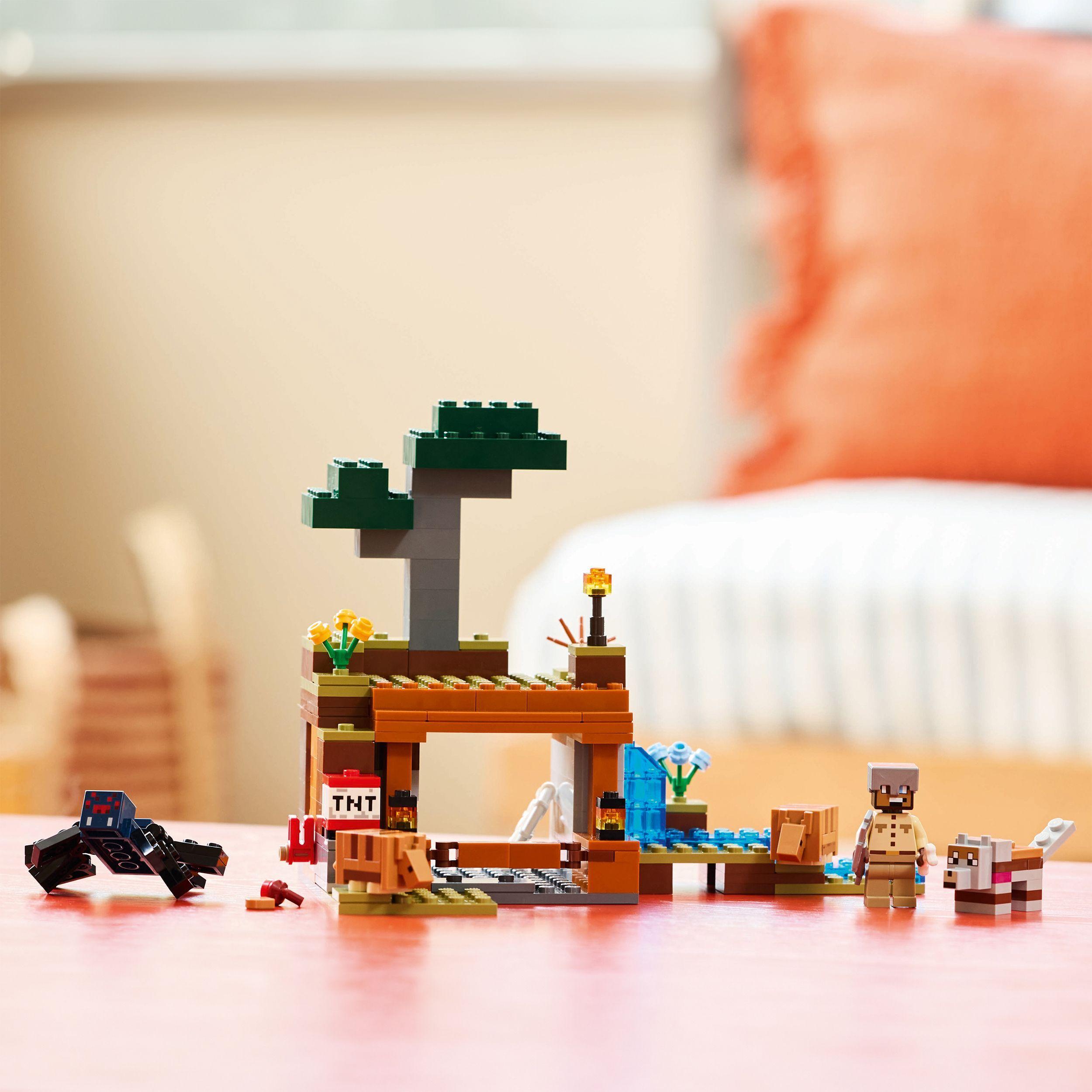 Voir la diapositive 6 : LEGO LEGO Minecraft 21269 L’expédition dans la mine du tatou - Jeu de construction pour garçon