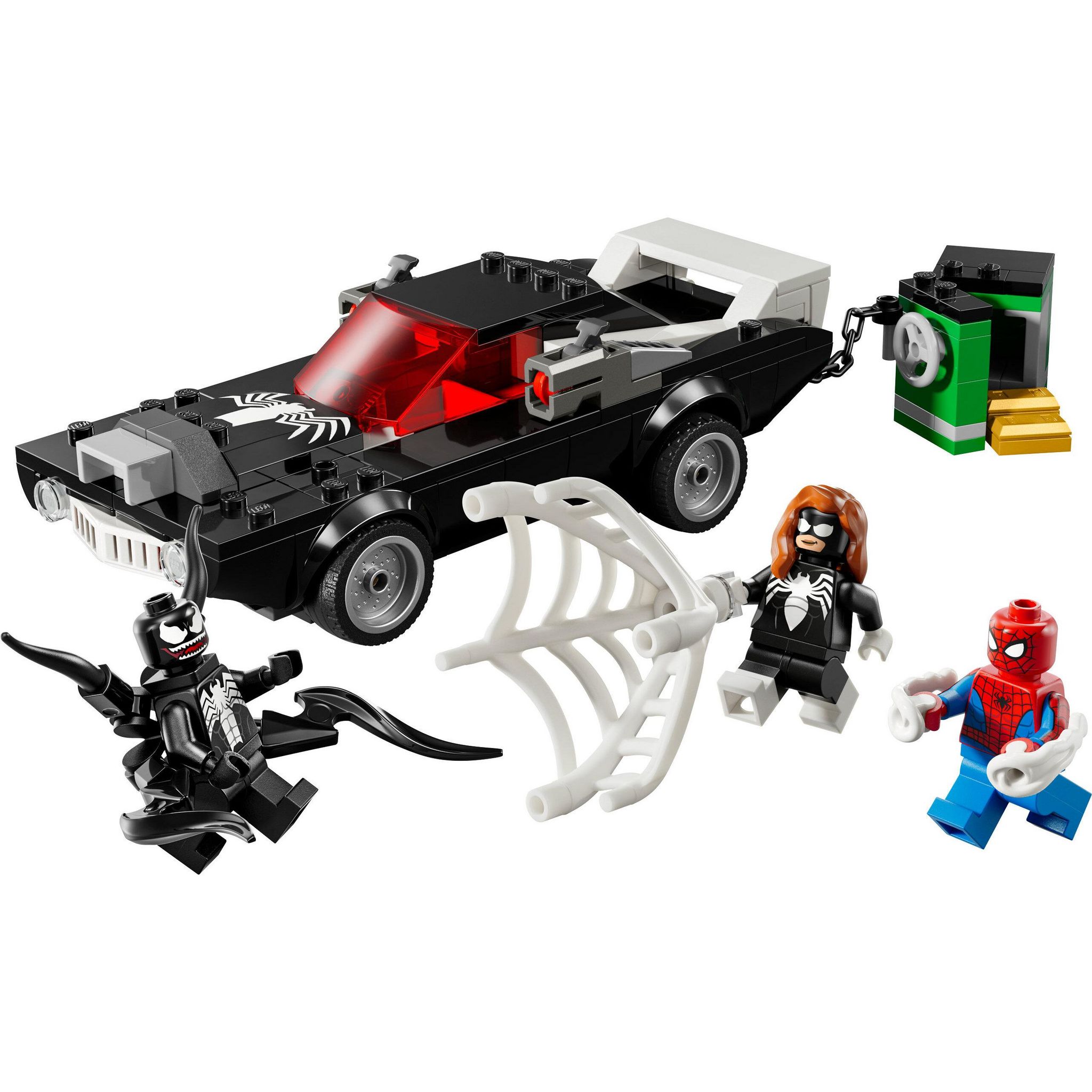 Voir la diapositive 2 : LEGO Marvel 76309 - Spider man contre le bolide de Venom