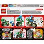 Voir la diapositive 3 : LEGO Mario Kart 72031 - Yoshi moto