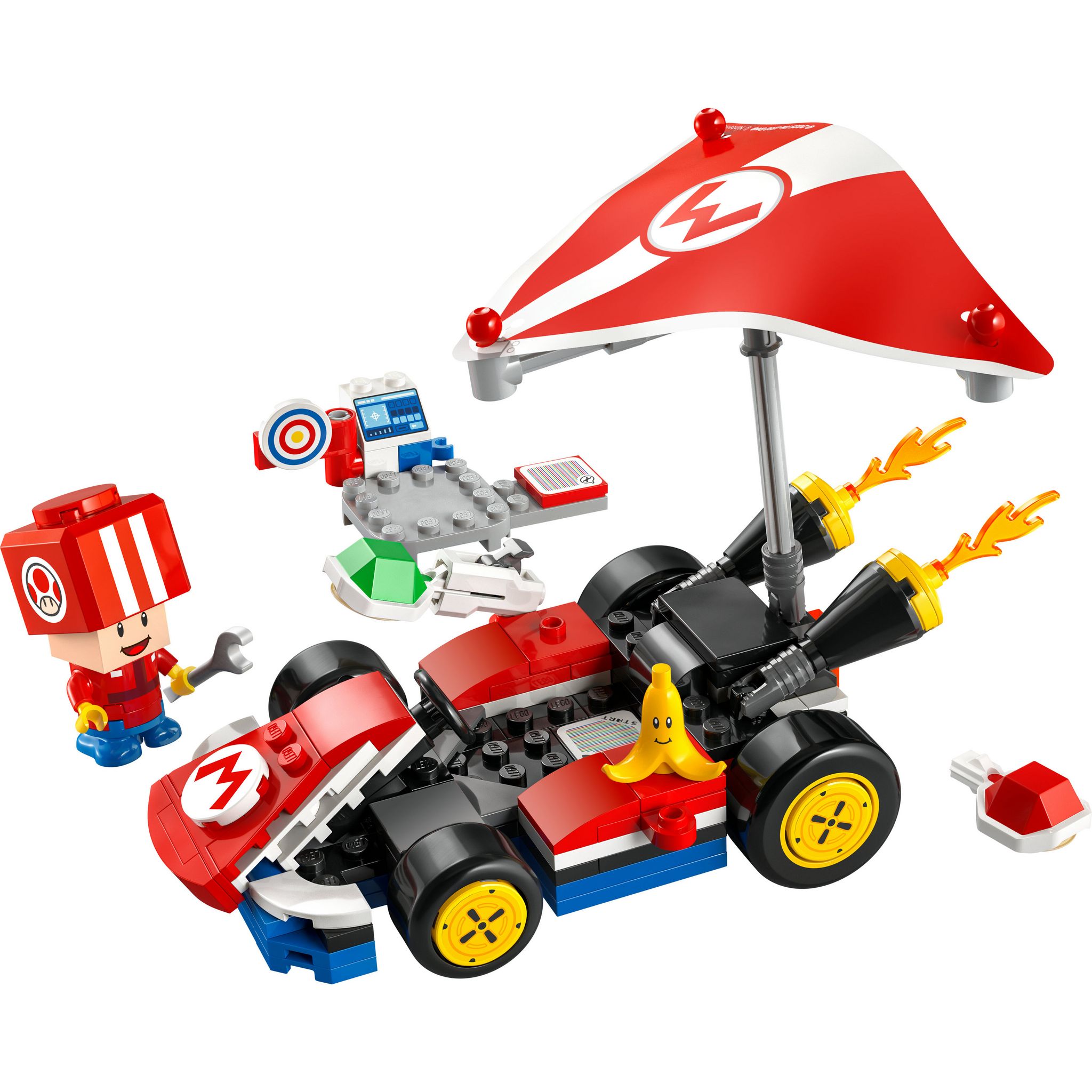 Voir la diapositive 2 : LEGO Mario Kart 72032 - Kart Standard
