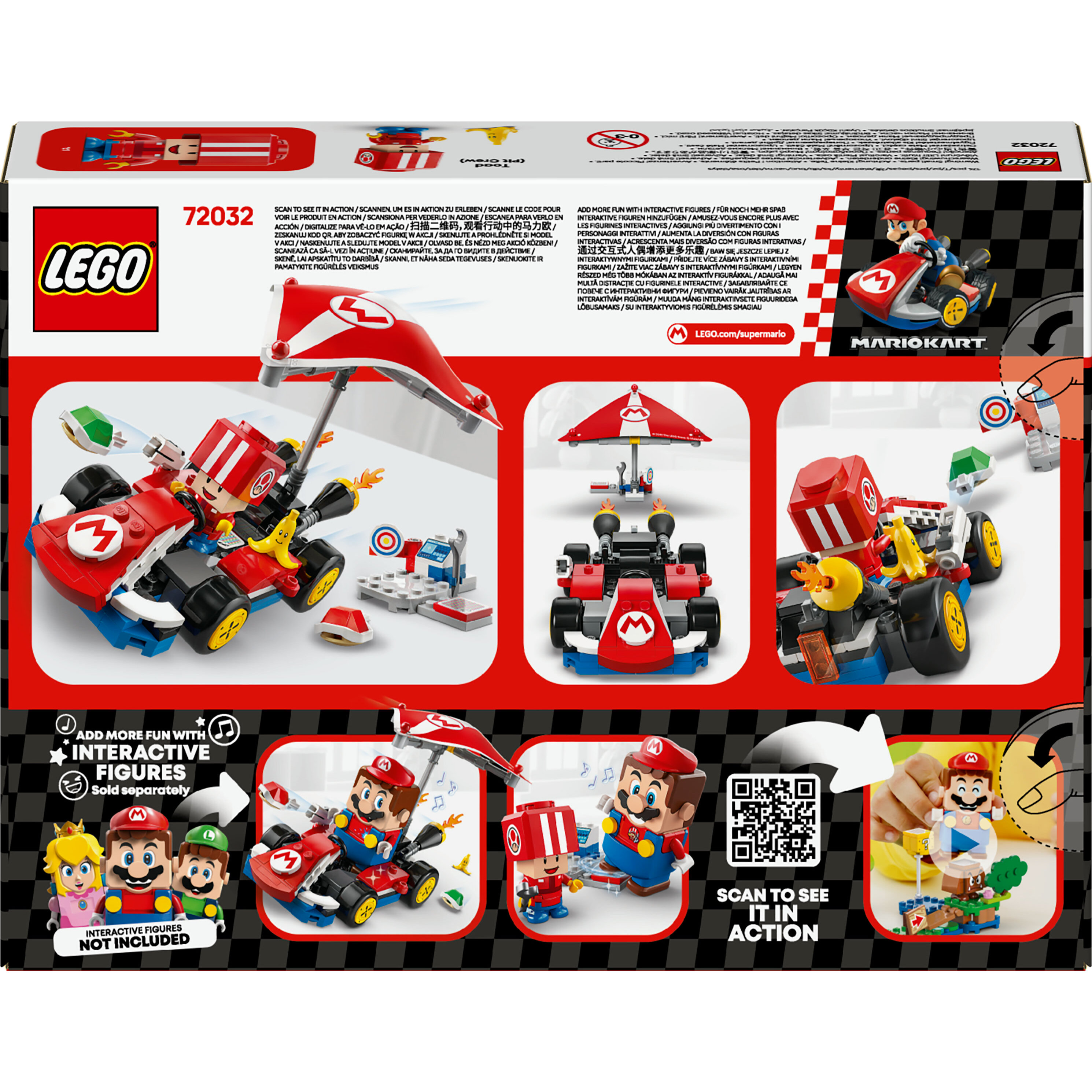 Voir la diapositive 3 : LEGO LEGO Super Mario 72032 Mario Kart – Kart standard - Jouet voiture pour enfants dès 7 ans