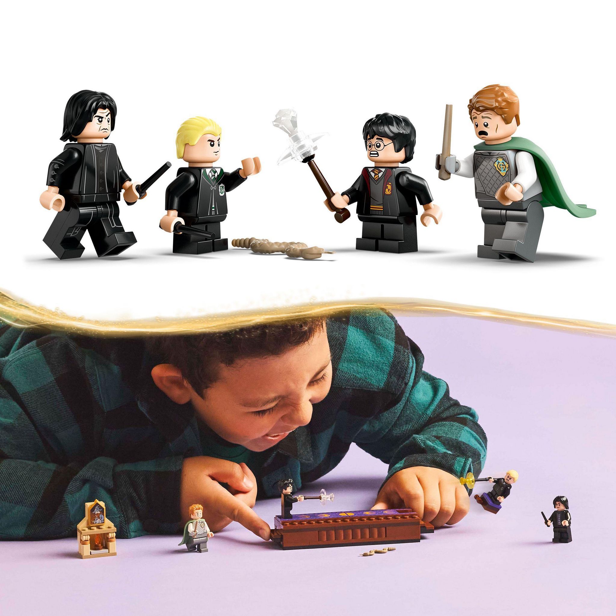 Voir la diapositive 5 : LEGO Harry Potter 76441 - Le château de Poudlard - Le club de duel