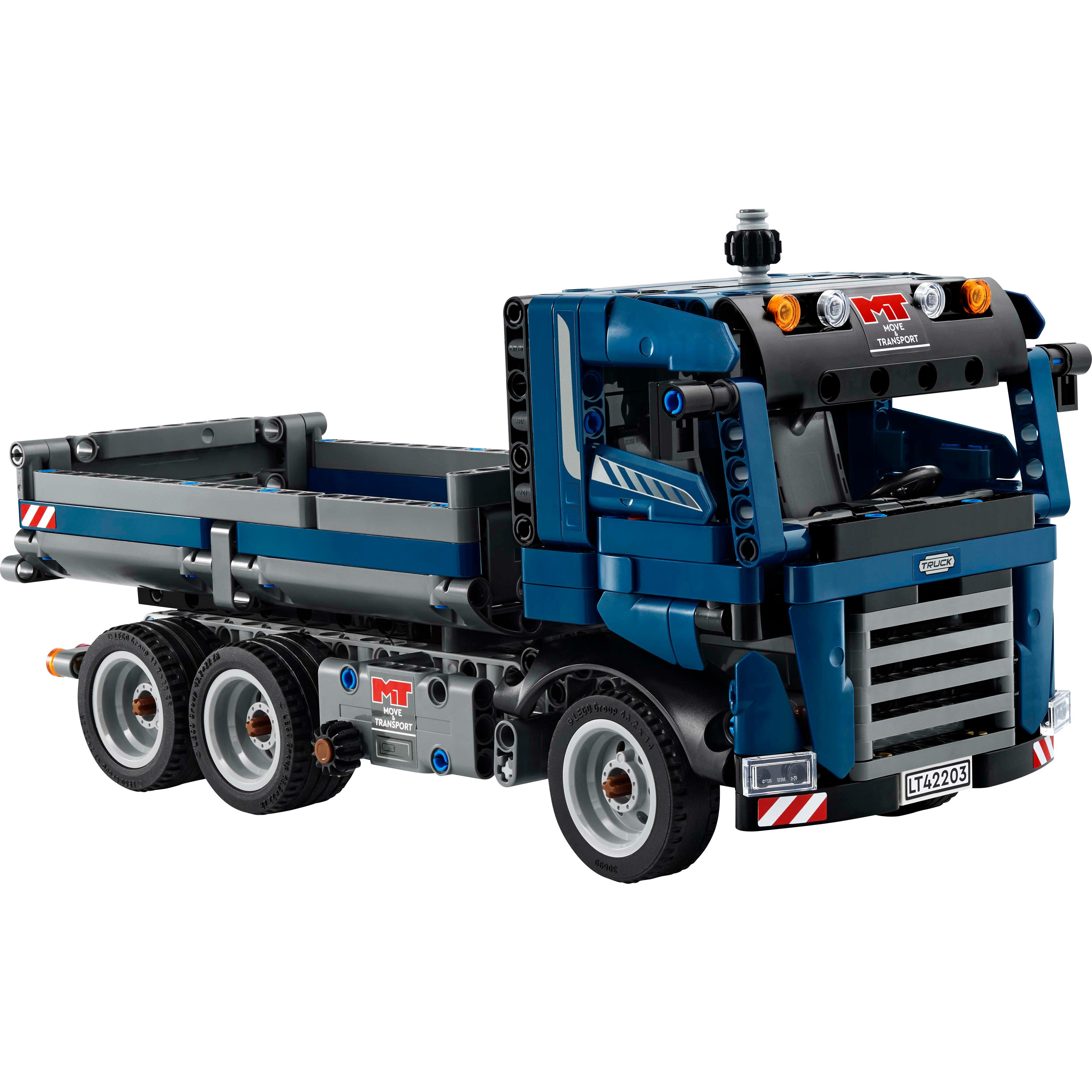 Voir la diapositive 2 : LEGO Technic 42203 Camion benne - Jeu de construction pour garçon dès 9 ans - Idée cadeau