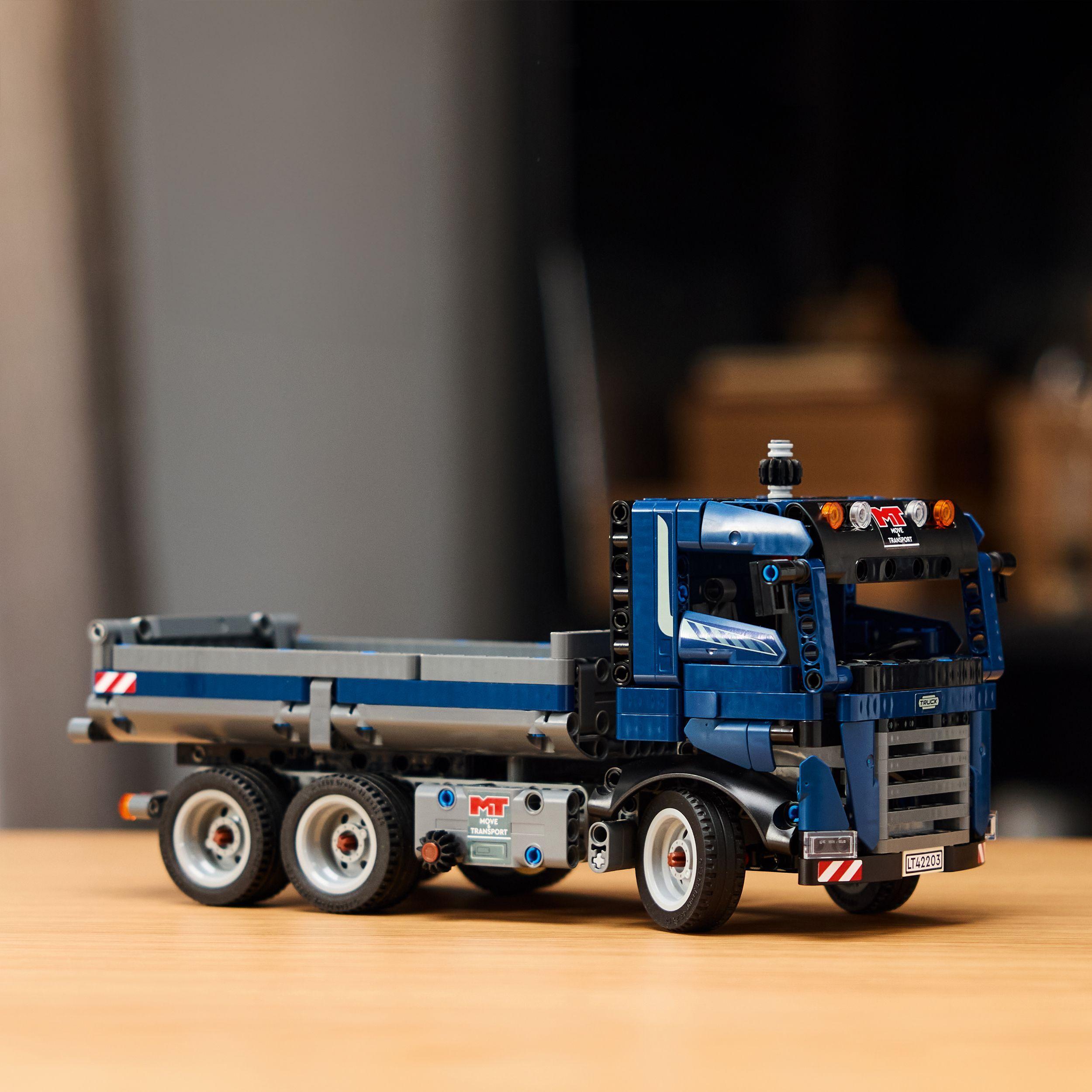 Voir la diapositive 6 : LEGO Technic 42203 Camion benne - Jeu de construction pour garçon dès 9 ans - Idée cadeau