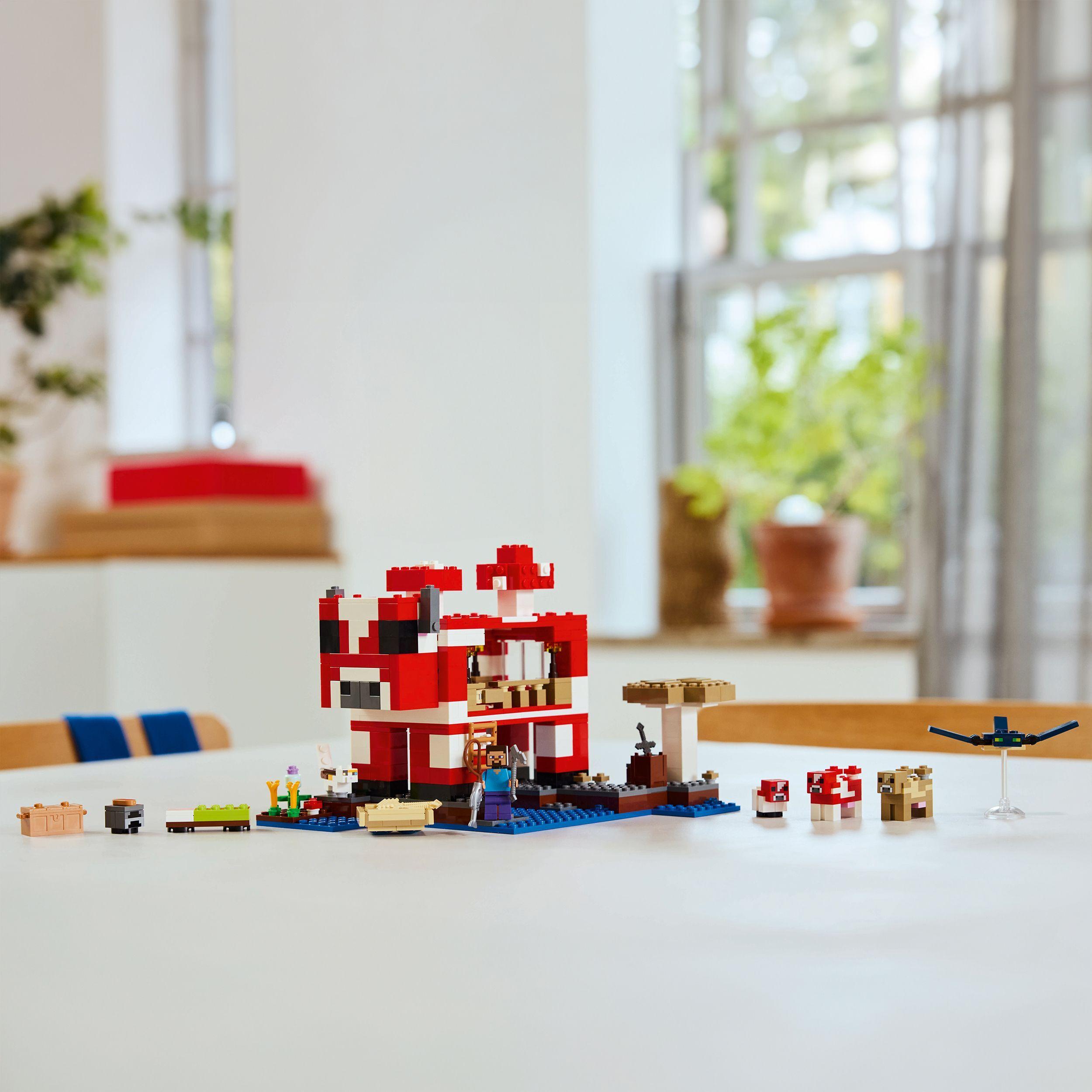 Voir la diapositive 6 : LEGO LEGO Minecraft 21270 La Maison des Champimeuhs - Jeu de Construction dès 8 ans