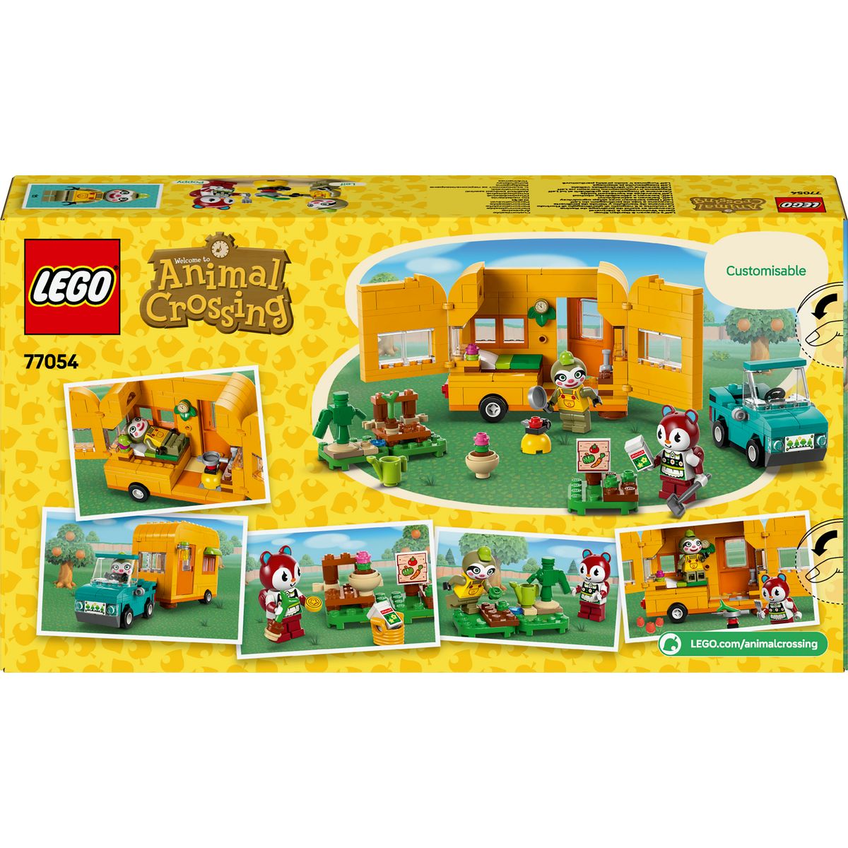 LEGO Animal Crossing 77054 - Caravane et le magasin de jardin de Leif