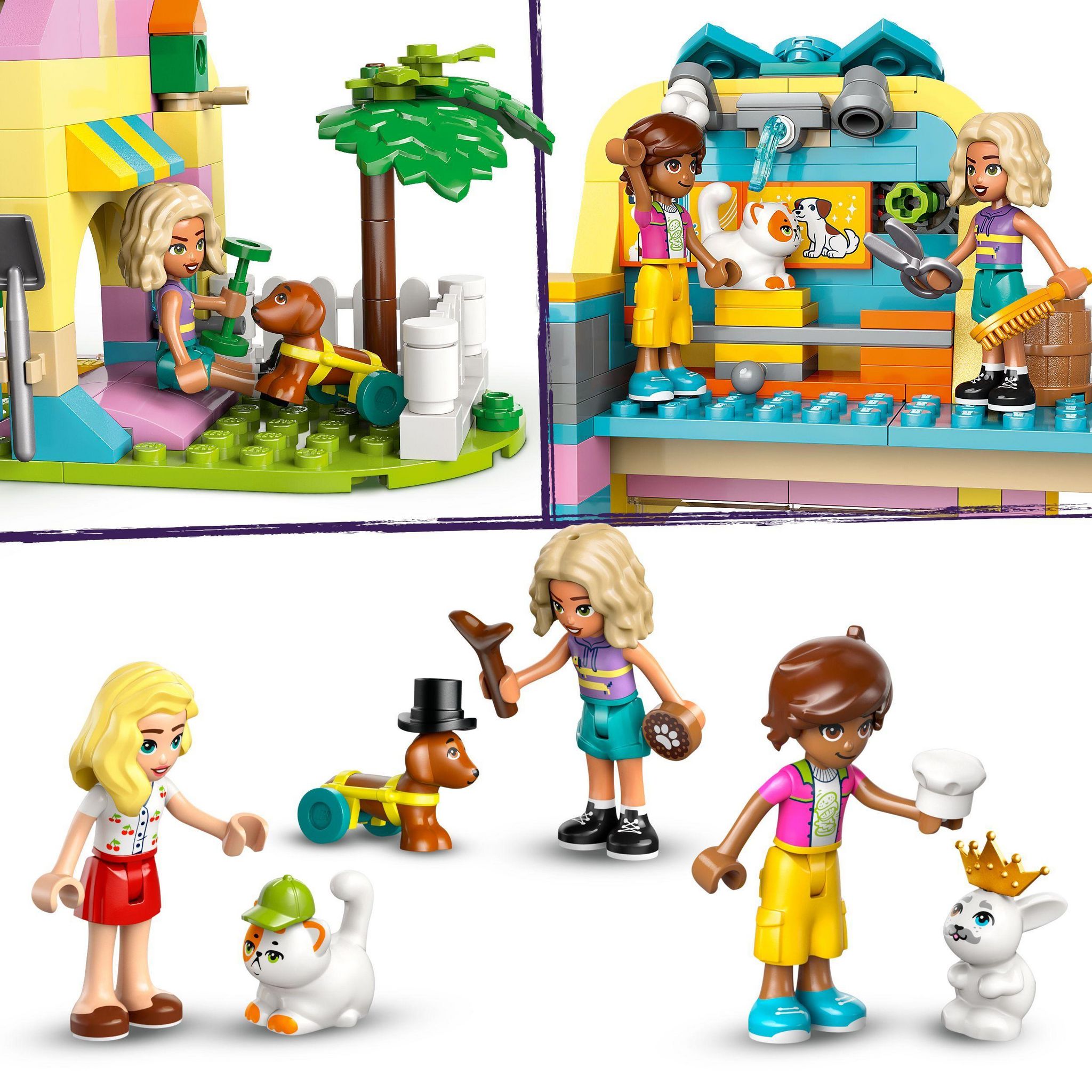 Voir la diapositive 5 : LEGO Friends 42650 - La boutique d'accessoires des Animaux de compagnie