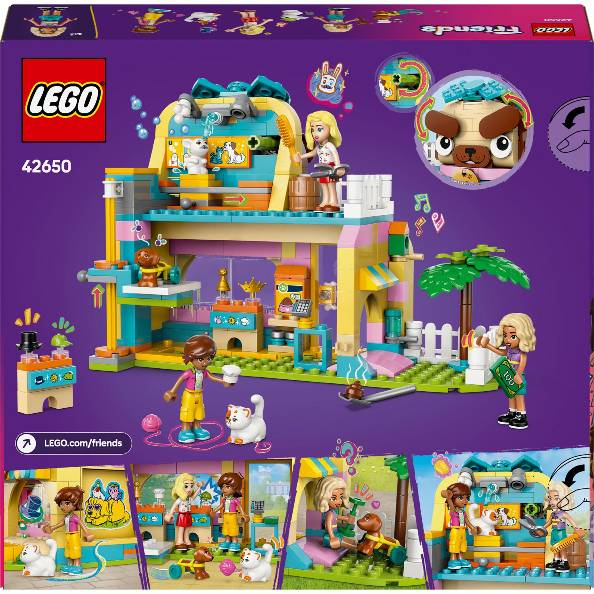 Voir la diapositive 8 : LEGO Friends 42650 - La boutique d'accessoires des Animaux de compagnie