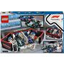 Voir la diapositive 3 : LEGO City 60444 - Garage de F1et voitures Mercedes AMG et Alpine
