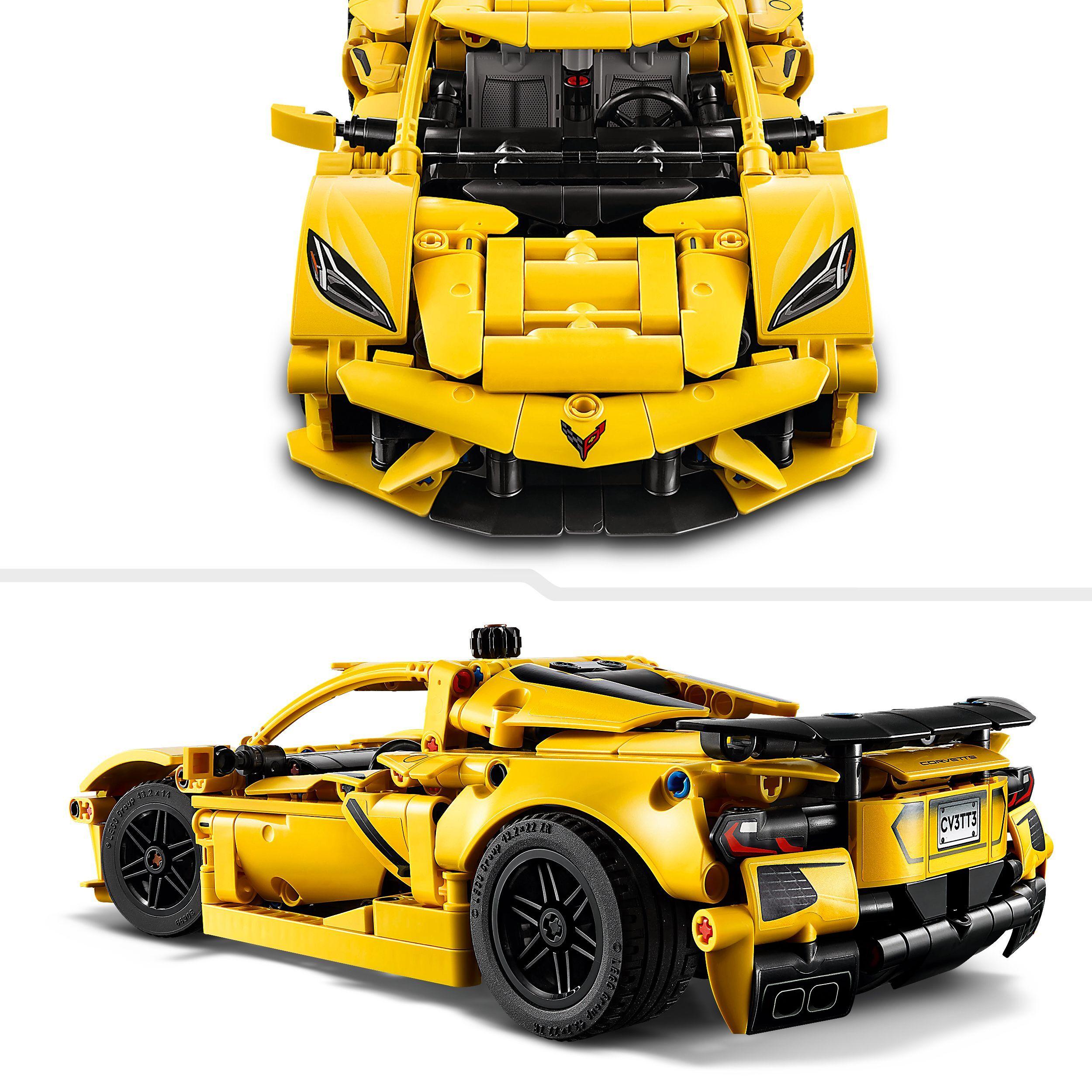 Voir la diapositive 6 : LEGO Technic 42205 Chevrolet Corvette Stingray - Voiture de sport pour garçon dès 9 ans