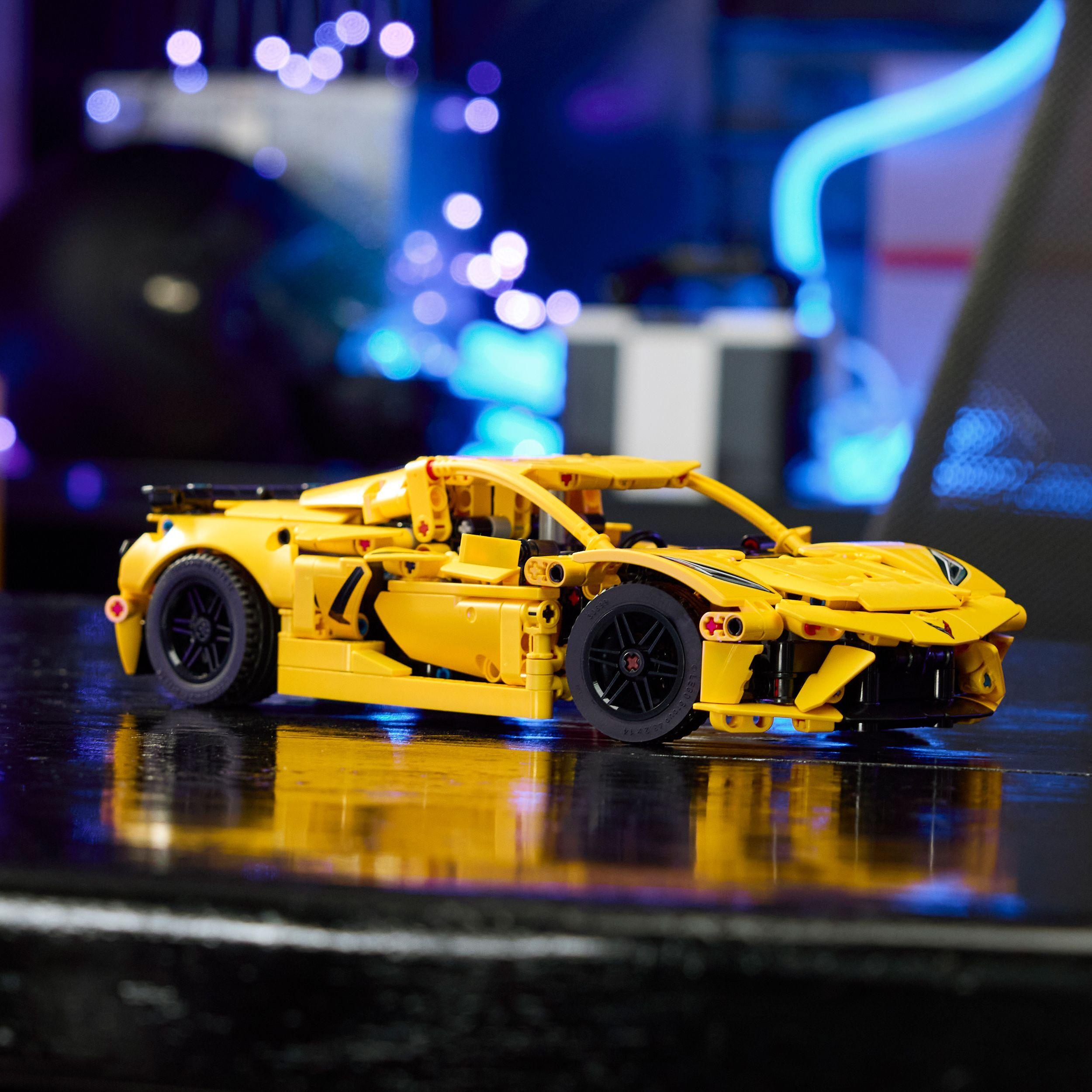 Voir la diapositive 3 : LEGO Technic 42205 Chevrolet Corvette Stingray - Voiture de sport pour garçon dès 9 ans