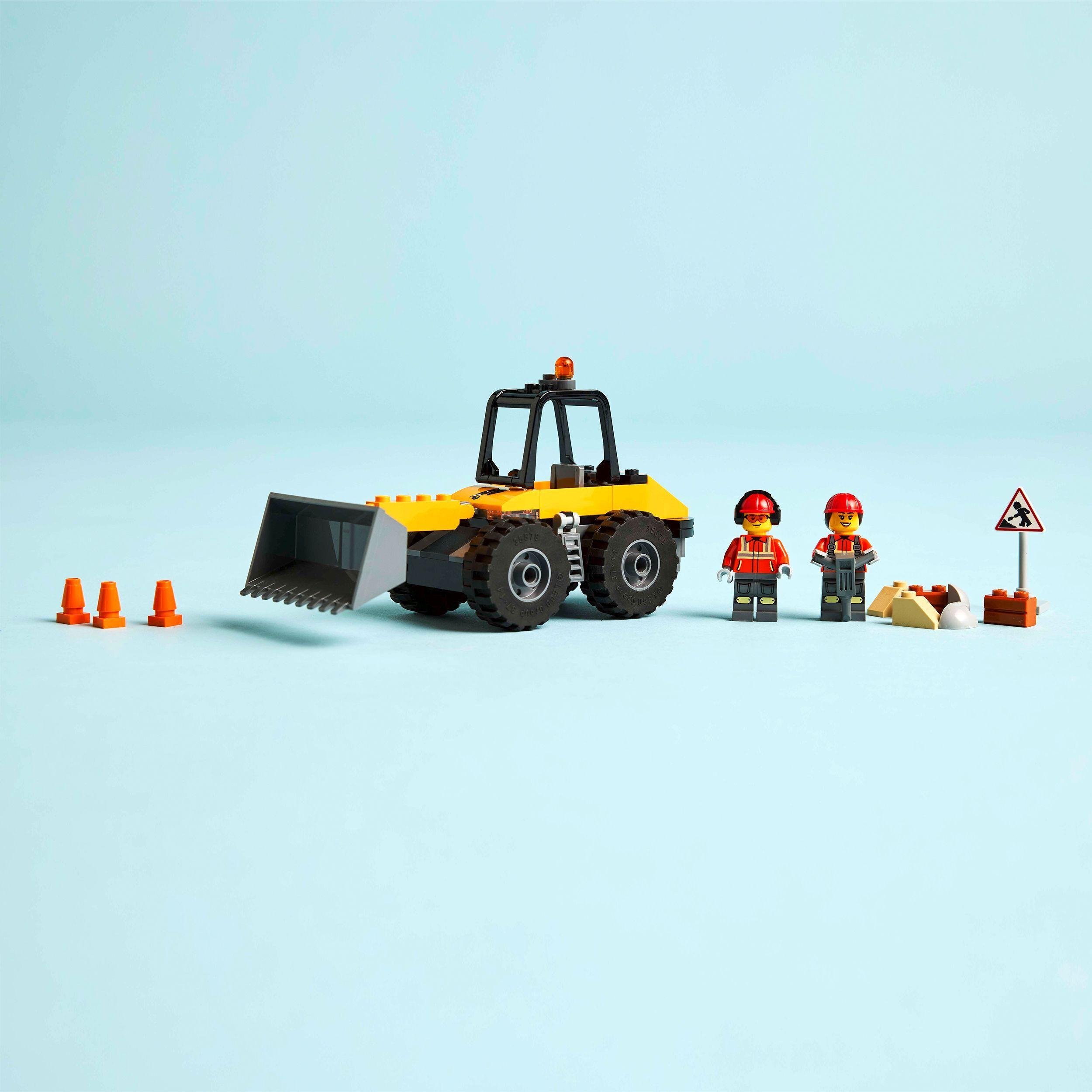 Voir la diapositive 6 : LEGO City 60450 - La chargeuse de chantier jaune