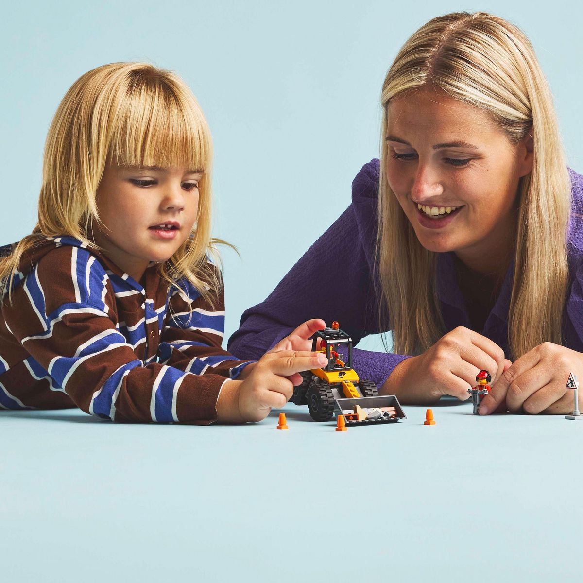 LEGO City 60450 - La chargeuse de chantier jaune