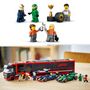 Voir la diapositive 6 : LEGO City 60445 - Camion de F1 avec voitures de F1 RB20 et AMR24