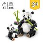 Voir la diapositive 3 : LEGO Creator 31165 - Les Animaux Sauvages : La Famille des Pandas
