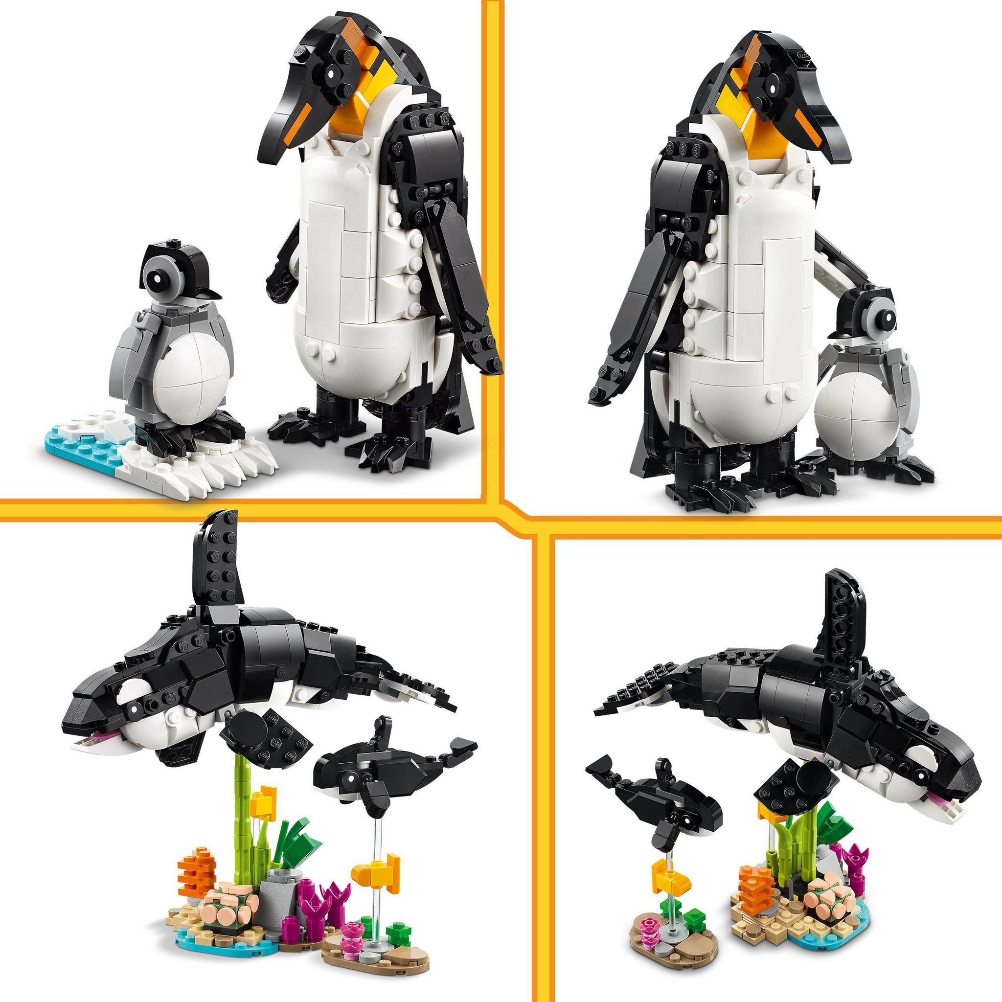 Voir la diapositive 5 : LEGO Creator 31165 - Les Animaux Sauvages : La Famille des Pandas