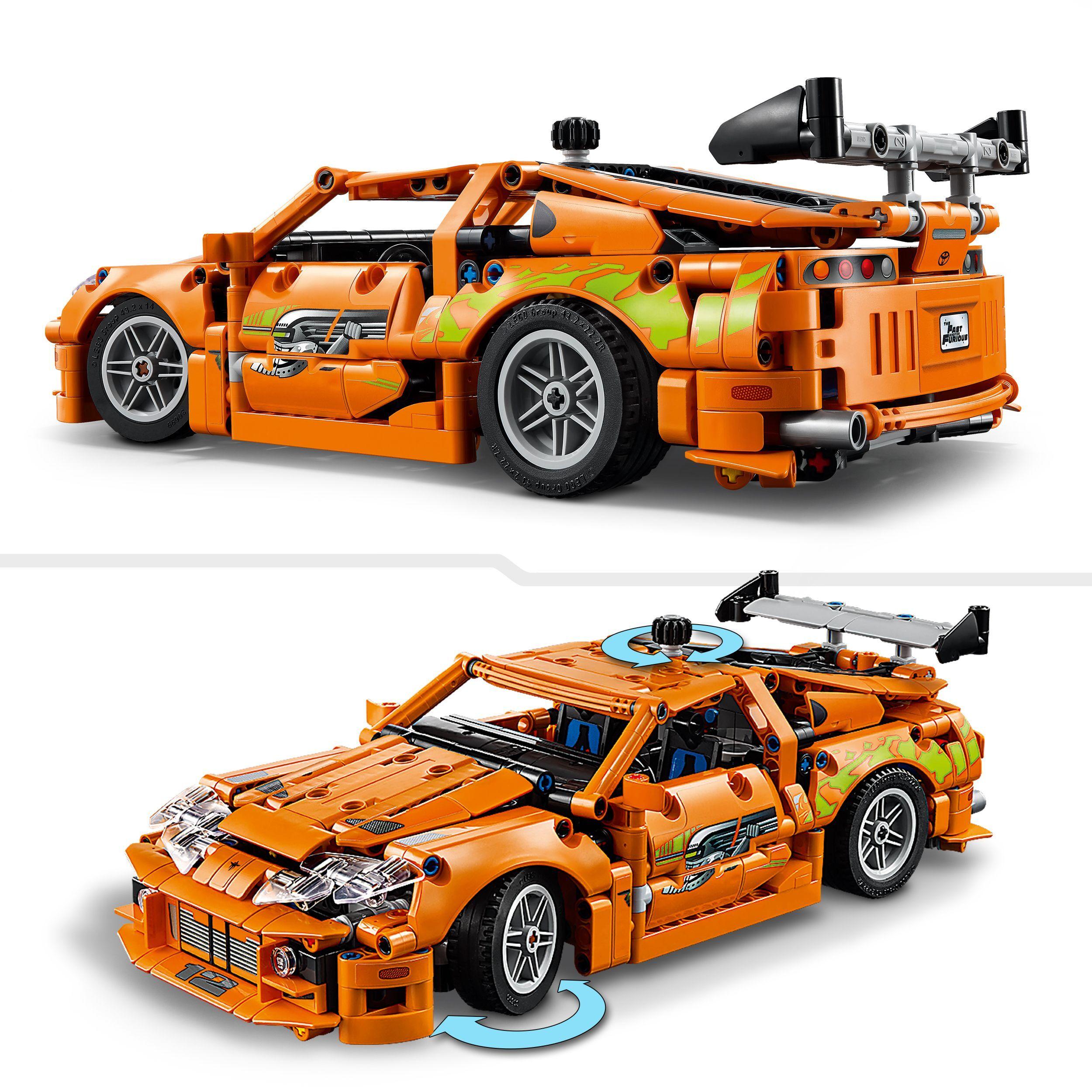 Voir la diapositive 4 : LEGO Technic 42204 Fast and Furious Toyota Supra MK4 - Jouet voiture pour garçon dès 9 ans