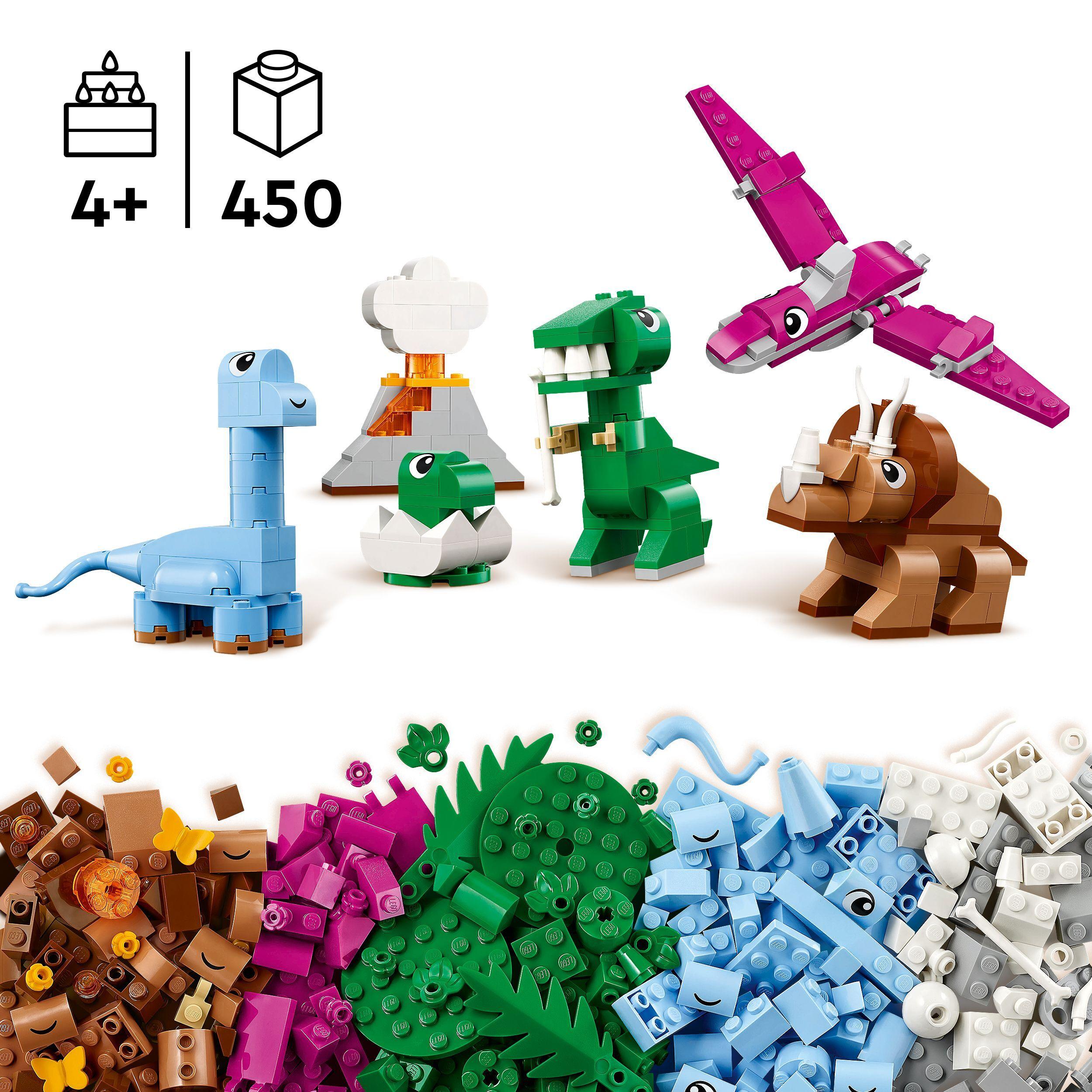 Voir la diapositive 3 : LEGO Classic 11041 - Les dinosaures créatifs