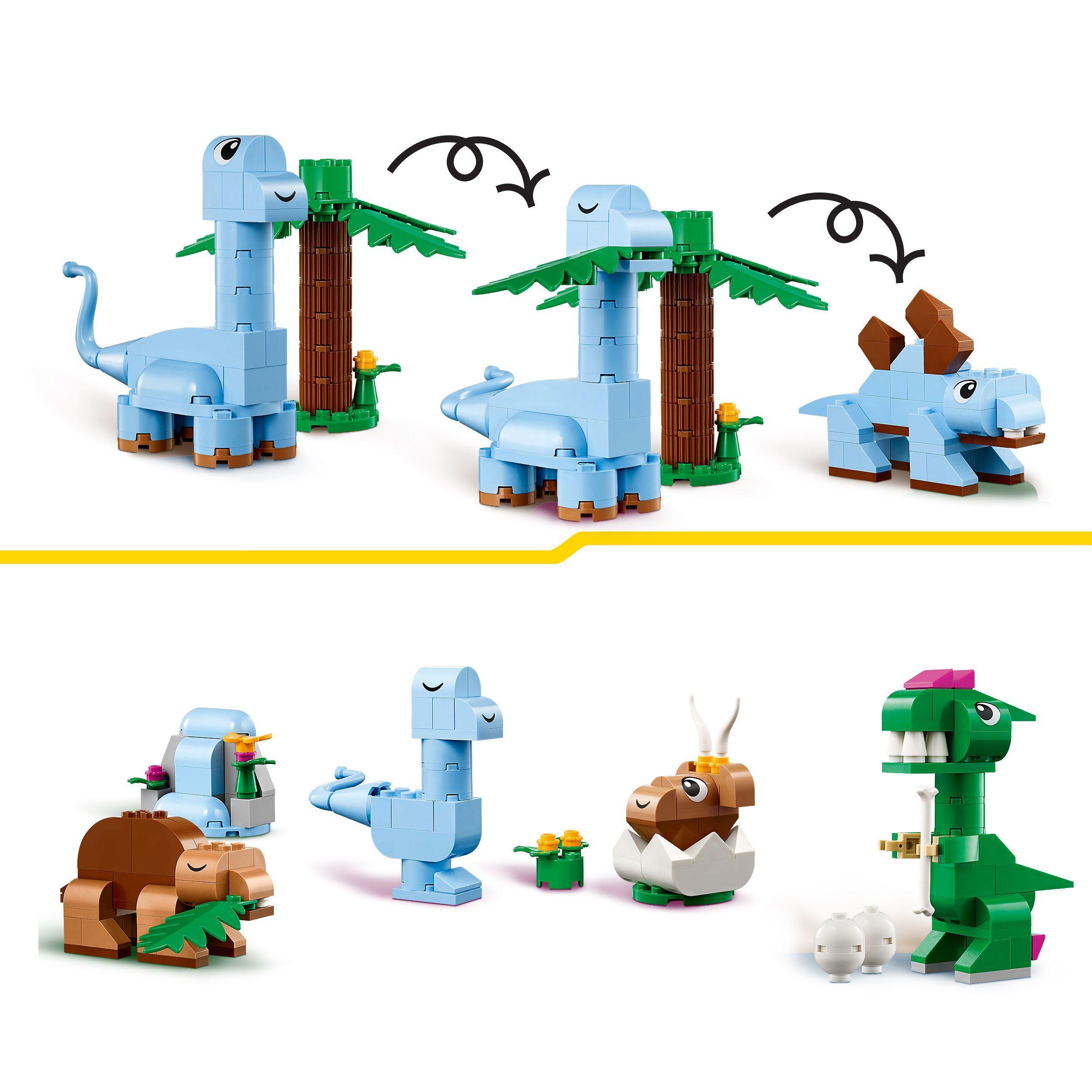 Voir la diapositive 4 : LEGO Classic 11041 - Les dinosaures créatifs