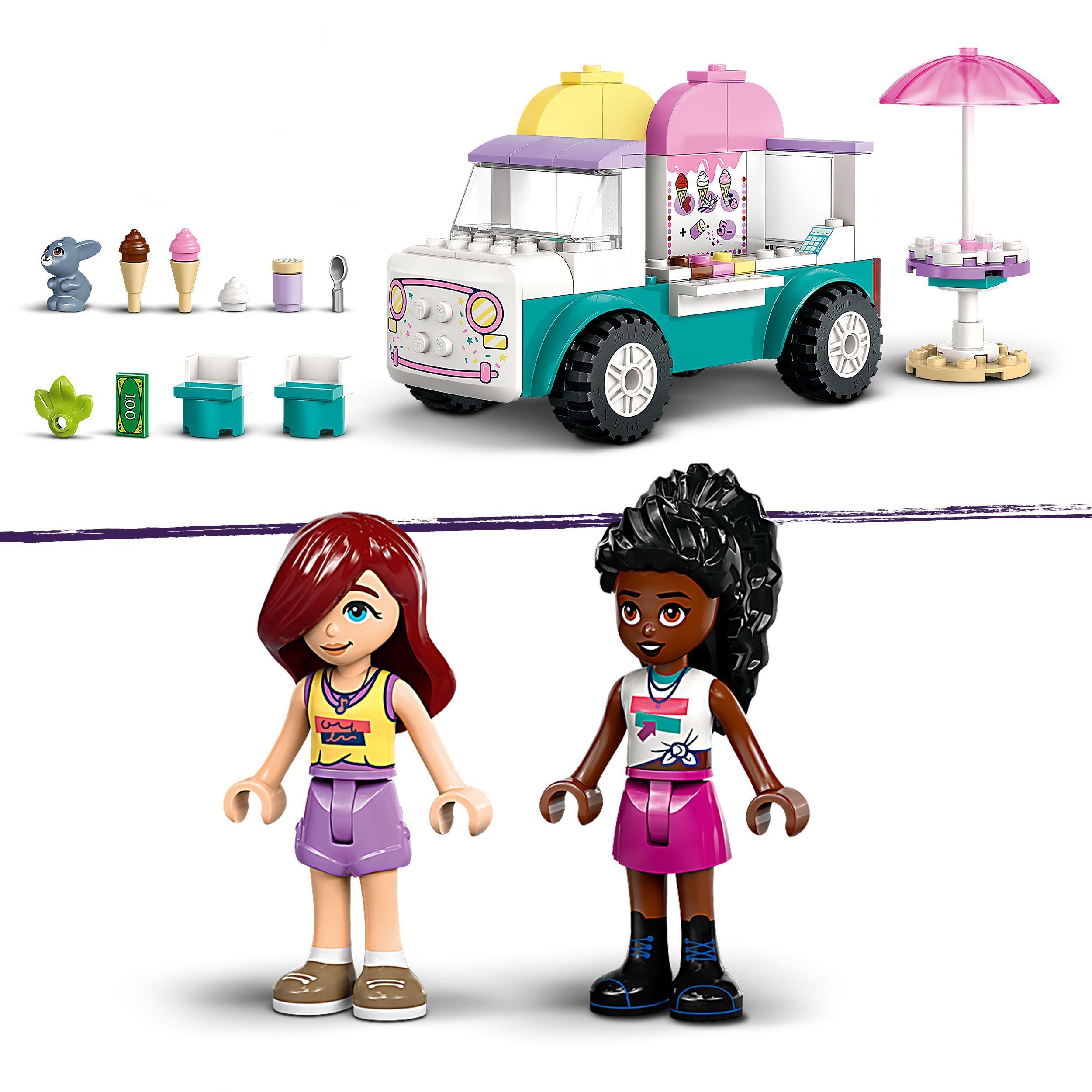 Voir la diapositive 5 : LEGO LEGO Friends 42644 Le camion de glaces de Heartlake City - Jeu de construction dès 4 ans
