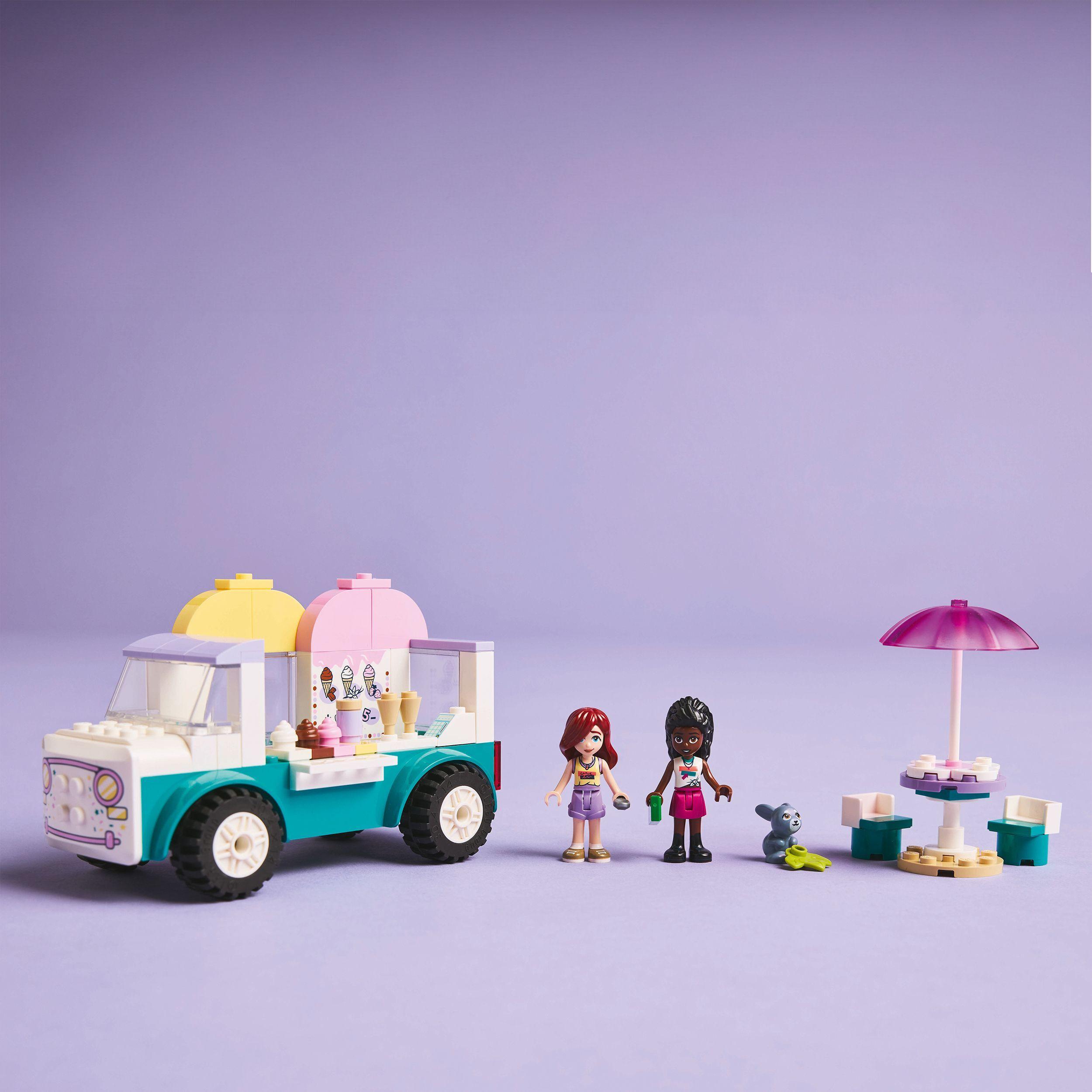Voir la diapositive 6 : LEGO LEGO Friends 42644 Le camion de glaces de Heartlake City - Jeu de construction dès 4 ans